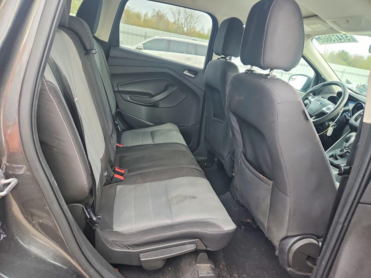 2015 Ford Escape Se Gray vin: 1FMCU0G73FUB69205