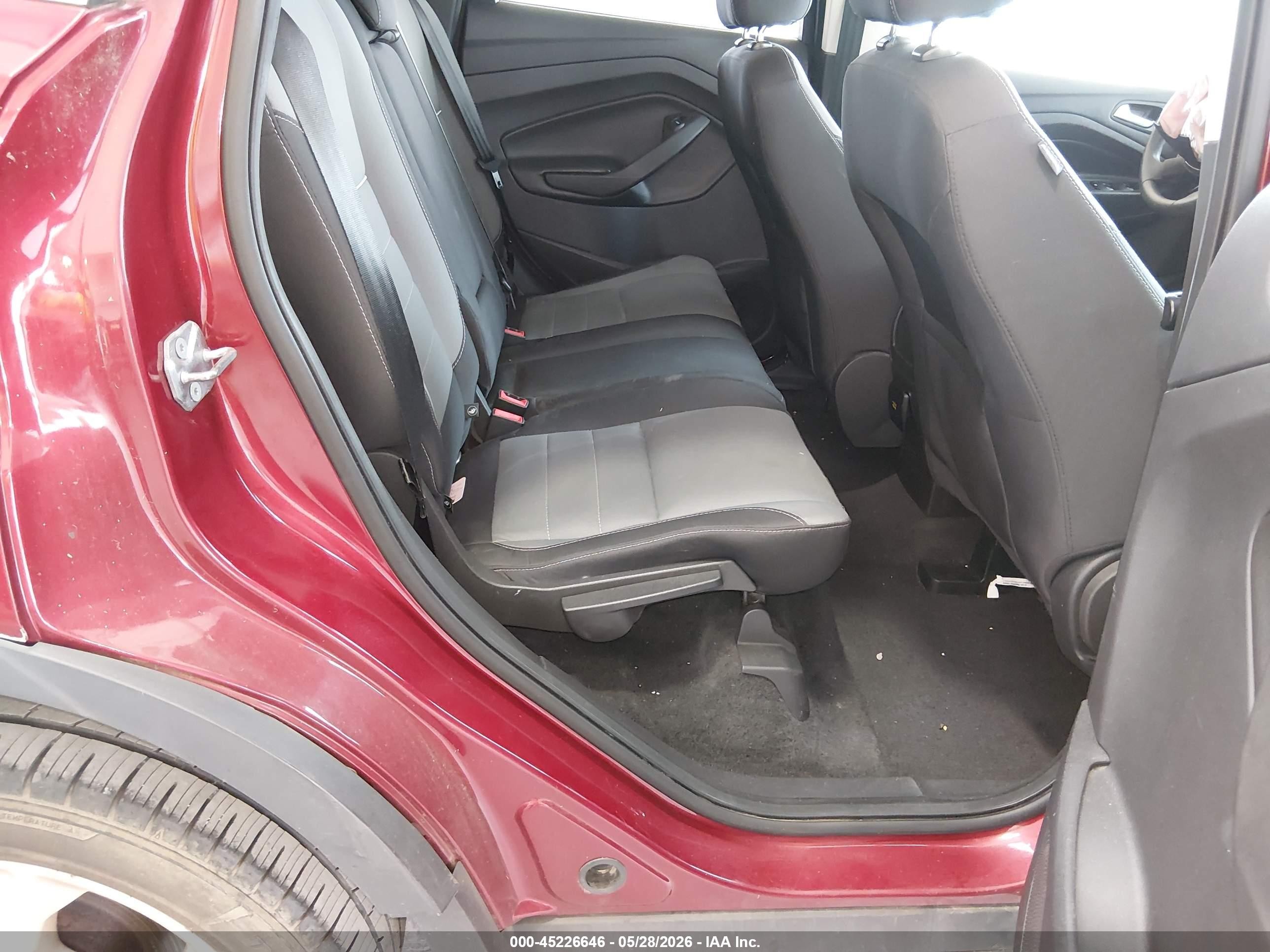 2015 Ford Escape Se Red vin: 1FMCU0G73FUC83639