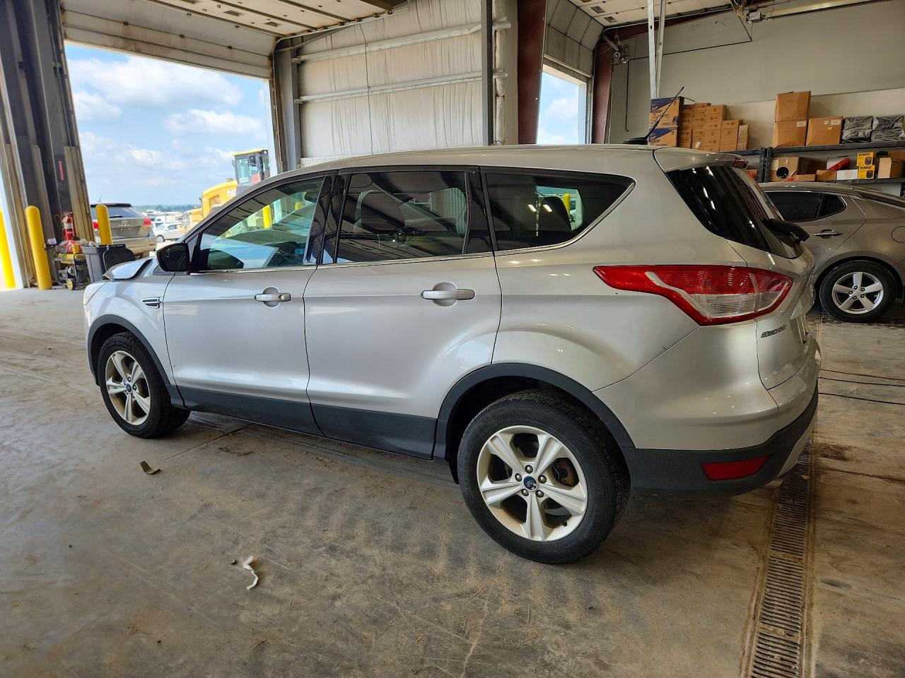 2016 Ford Escape Se Silver vin: 1FMCU0G73GUC89751