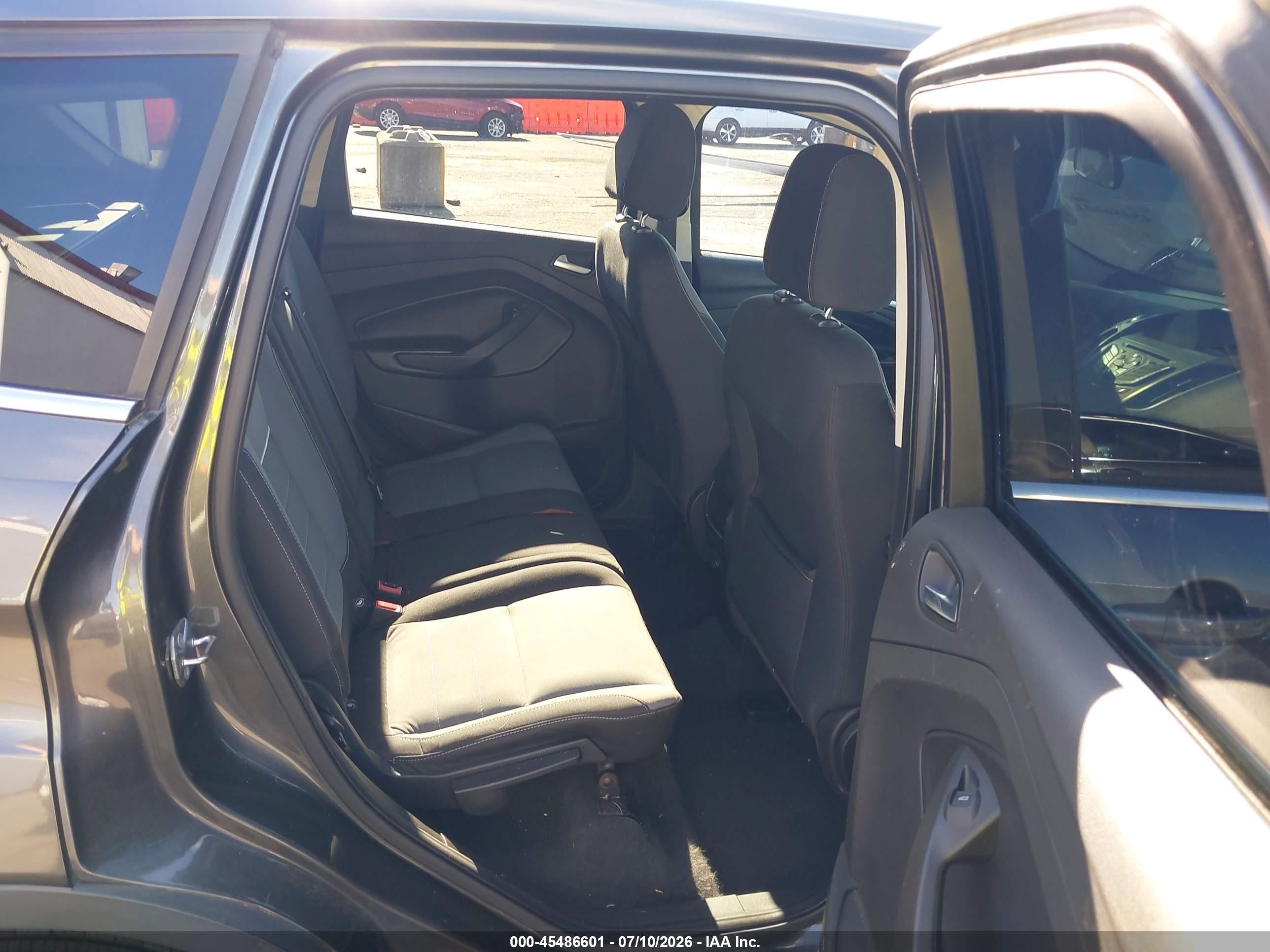 2015 Ford Escape Se Gray vin: 1FMCU0G74FUA18048