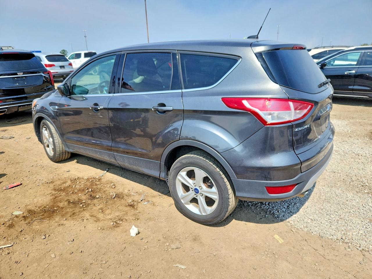 2015 Ford Escape Se Gray vin: 1FMCU0G74FUA31074