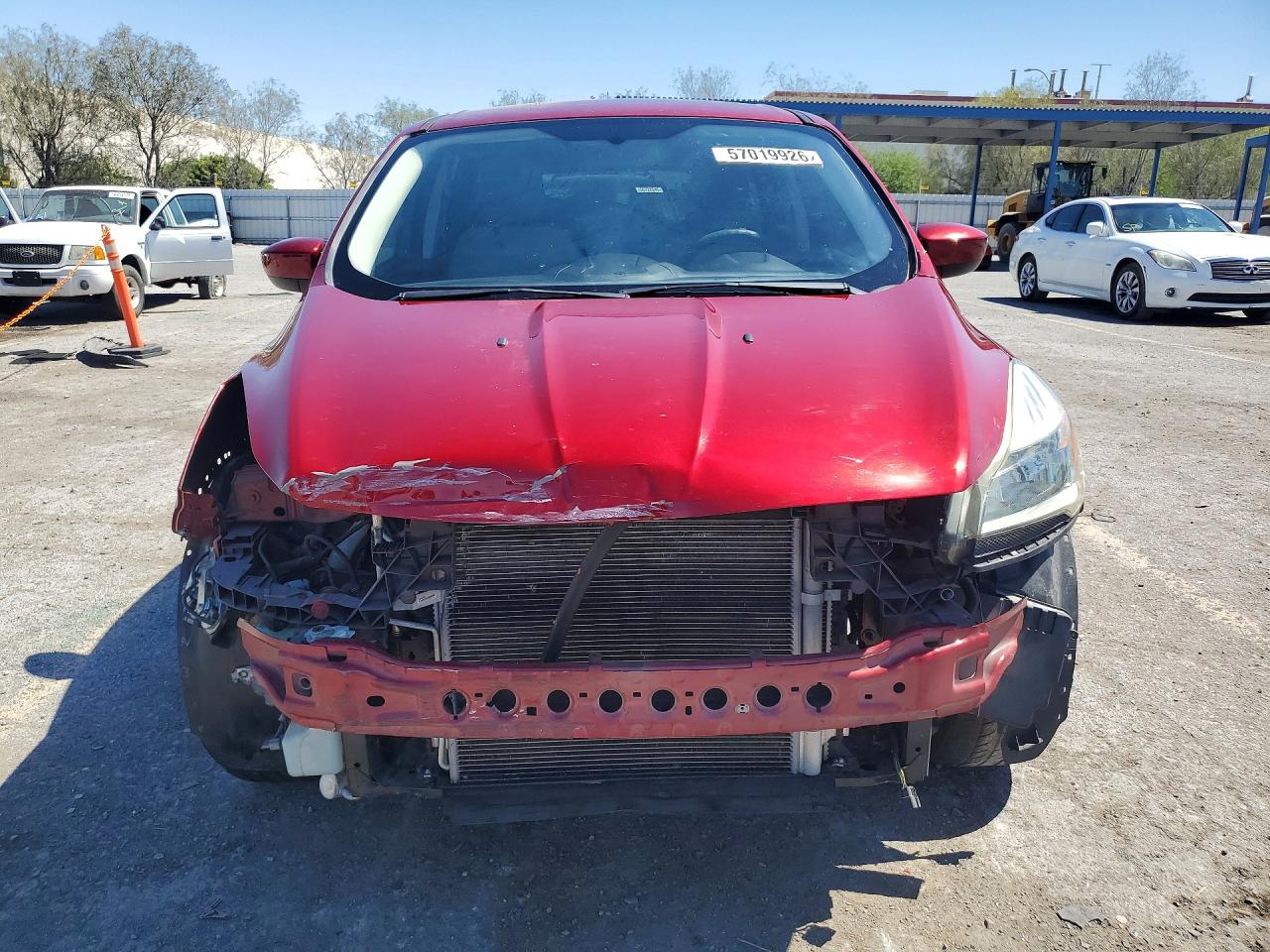 2015 Ford Escape Se Burgundy vin: 1FMCU0G74FUA44021