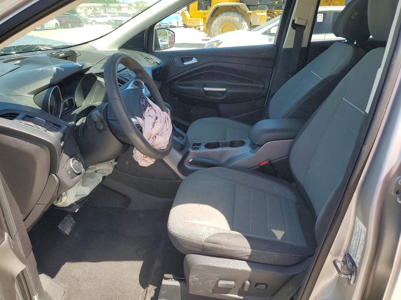2015 Ford Escape Se Silver vin: 1FMCU0G74FUB88684