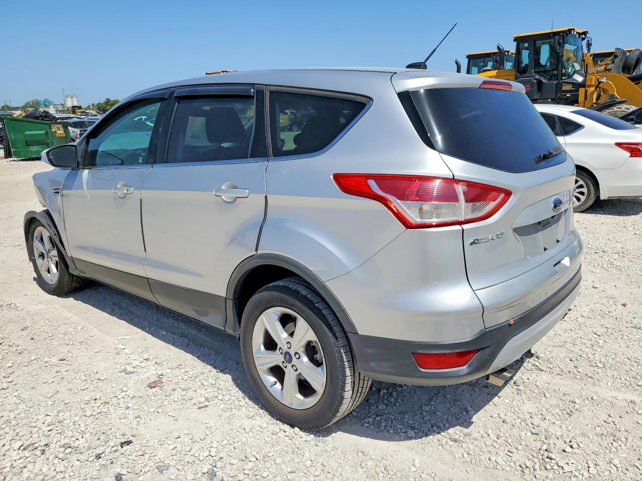 2015 Ford Escape Se Silver vin: 1FMCU0G74FUB88684