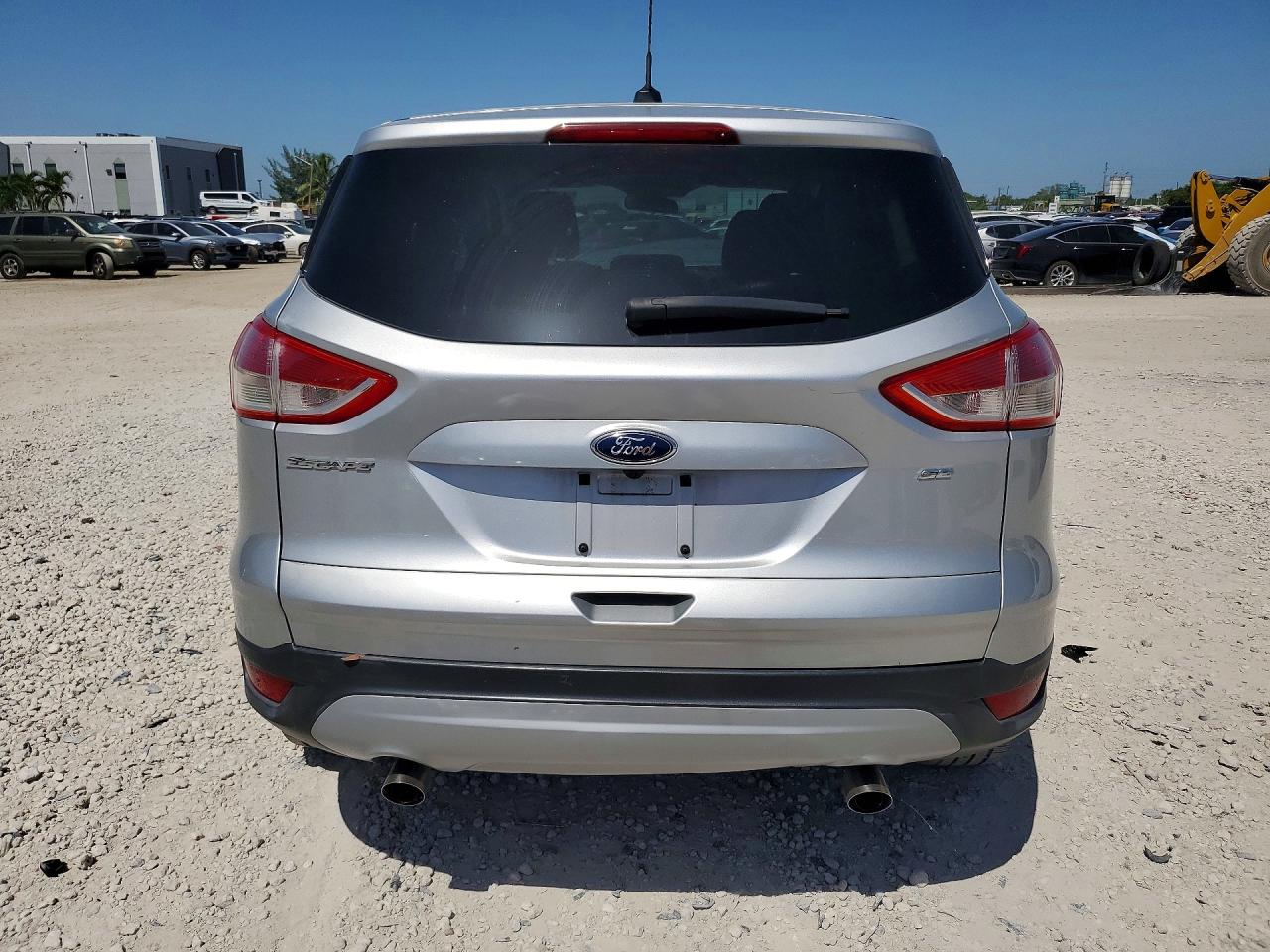 2015 Ford Escape Se Silver vin: 1FMCU0G74FUB88684
