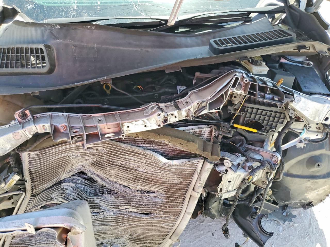 2015 Ford Escape Se Silver vin: 1FMCU0G74FUB88684