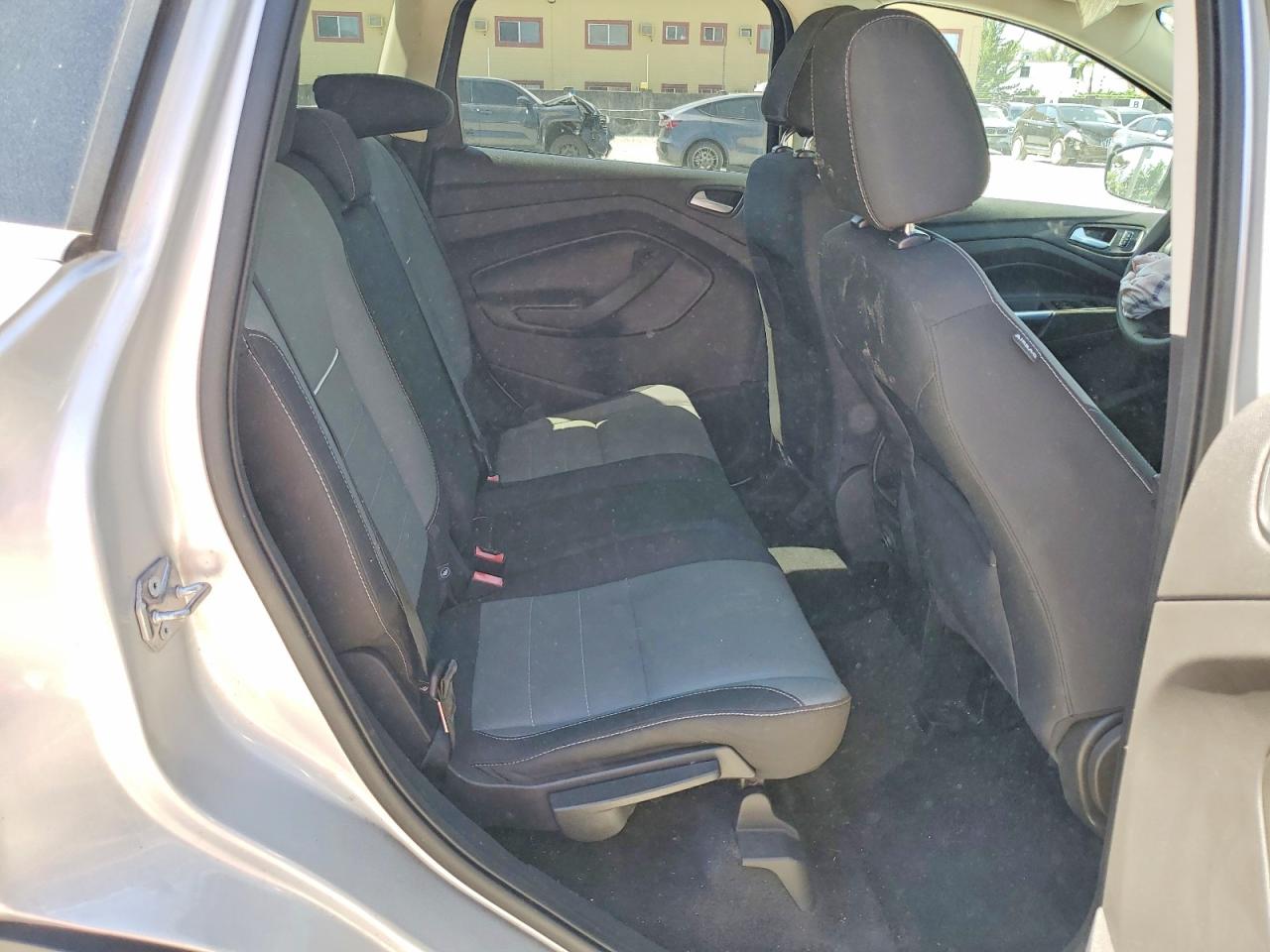 2015 Ford Escape Se Silver vin: 1FMCU0G74FUB88684