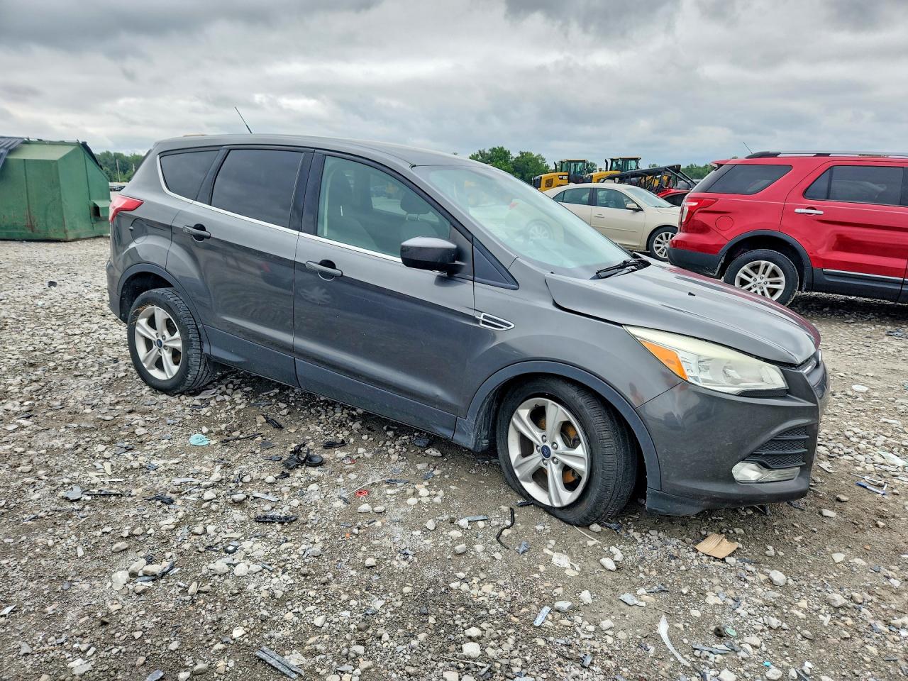 2015 Ford Escape Se Gray vin: 1FMCU0G74FUB94002