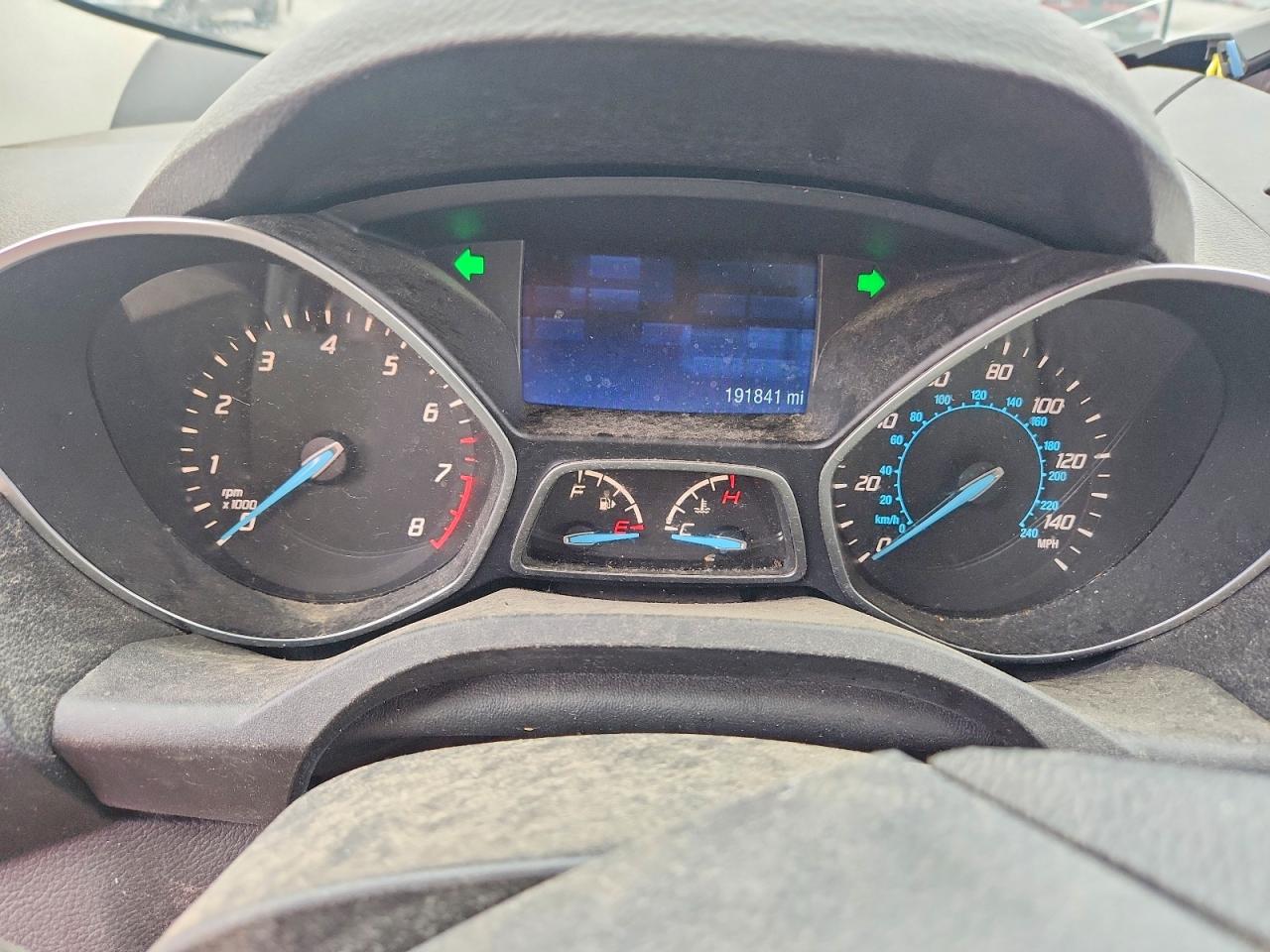 2015 Ford Escape Se Gray vin: 1FMCU0G74FUB94002