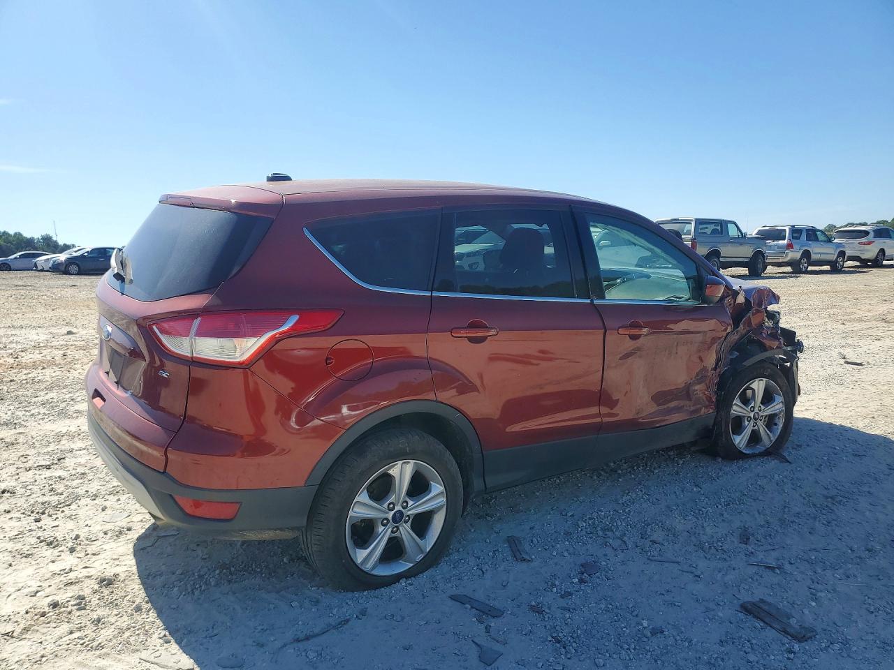 2015 Ford Escape Se Red vin: 1FMCU0G74FUC20291