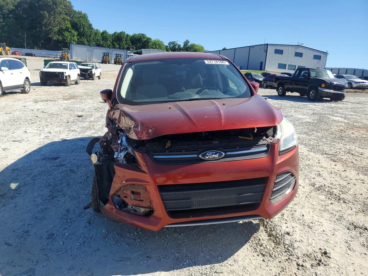 2015 Ford Escape Se Red vin: 1FMCU0G74FUC20291