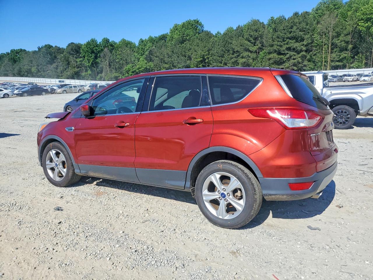 2015 Ford Escape Se Red vin: 1FMCU0G74FUC20291