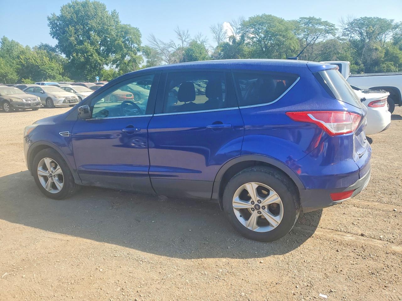 2015 Ford Escape Se Blue vin: 1FMCU0G74FUC60192