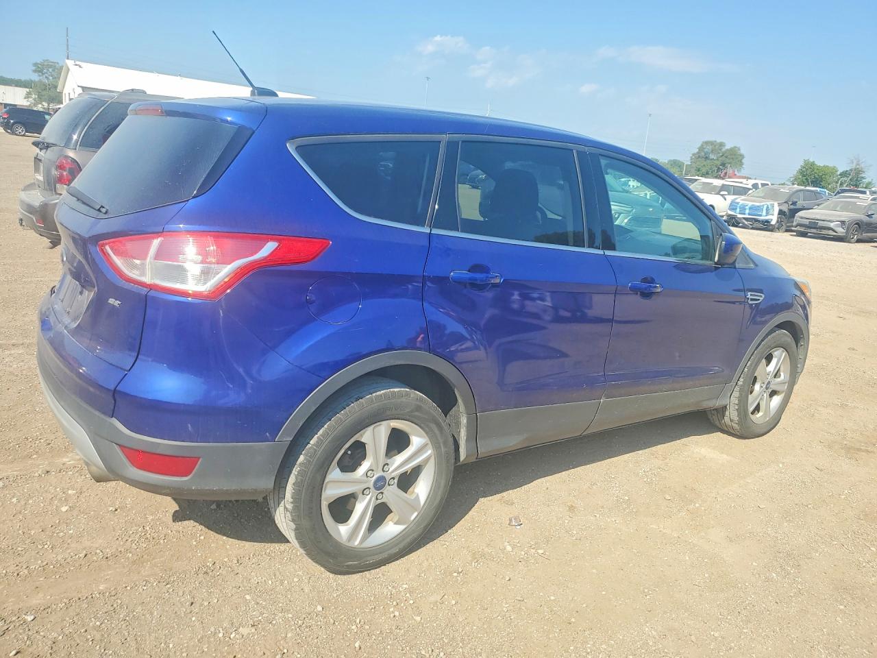 2015 Ford Escape Se Blue vin: 1FMCU0G74FUC60192
