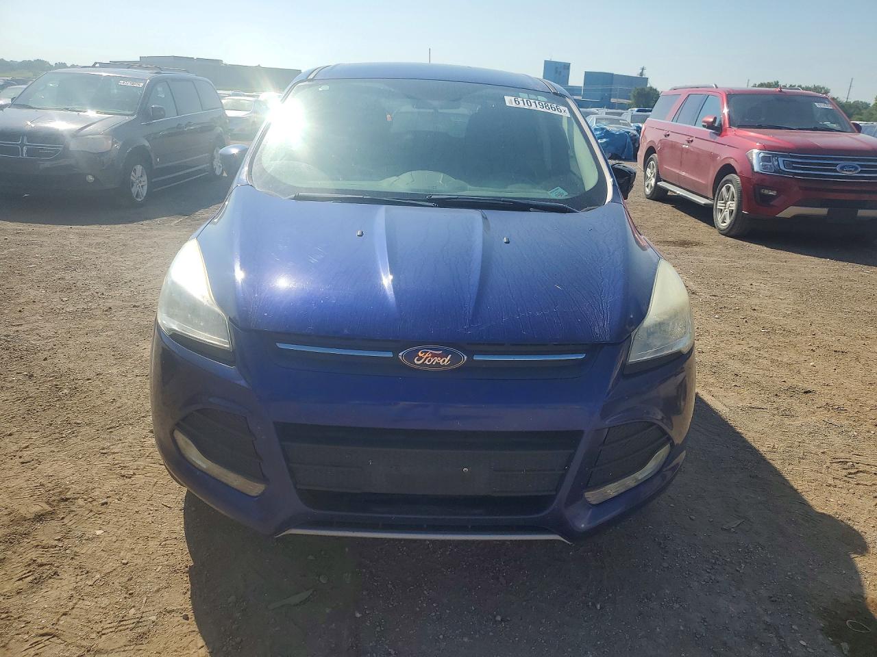 2015 Ford Escape Se Blue vin: 1FMCU0G74FUC60192