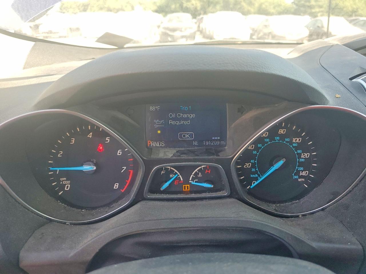 2015 Ford Escape Se Blue vin: 1FMCU0G74FUC60192