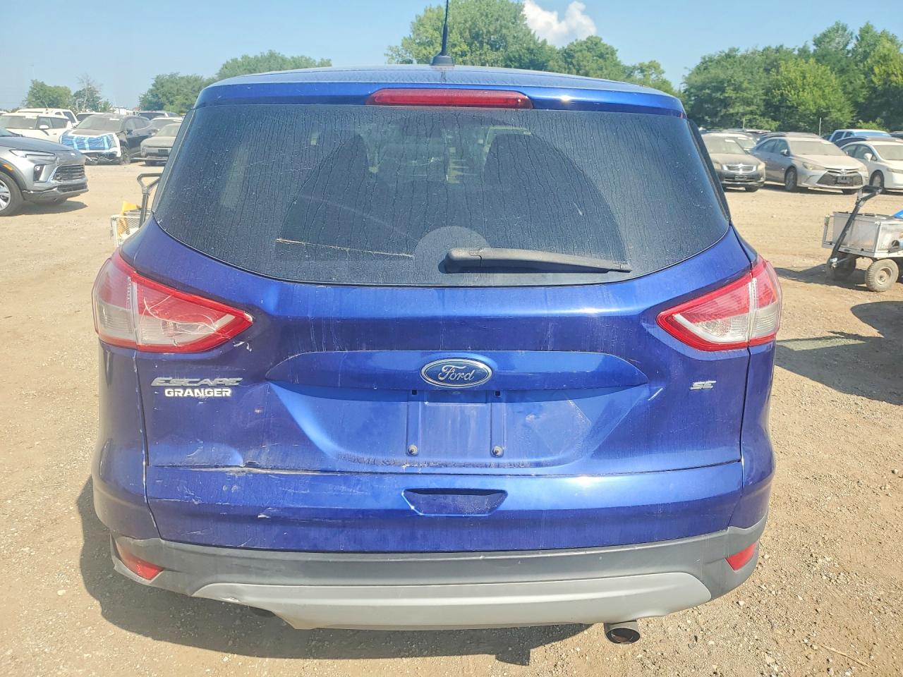 2015 Ford Escape Se Blue vin: 1FMCU0G74FUC60192