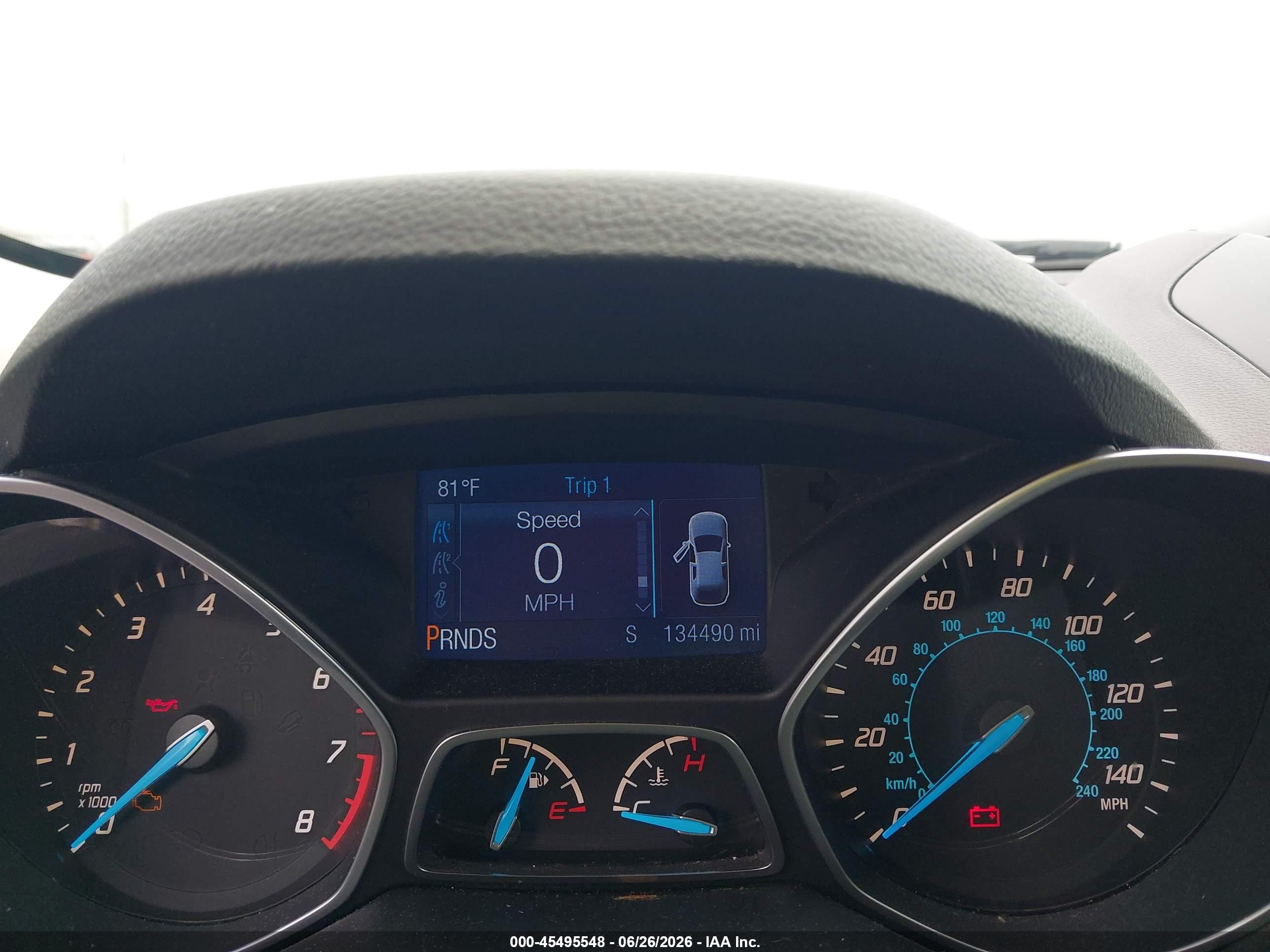 2015 Ford Escape Se White vin: 1FMCU0G75FUA11870