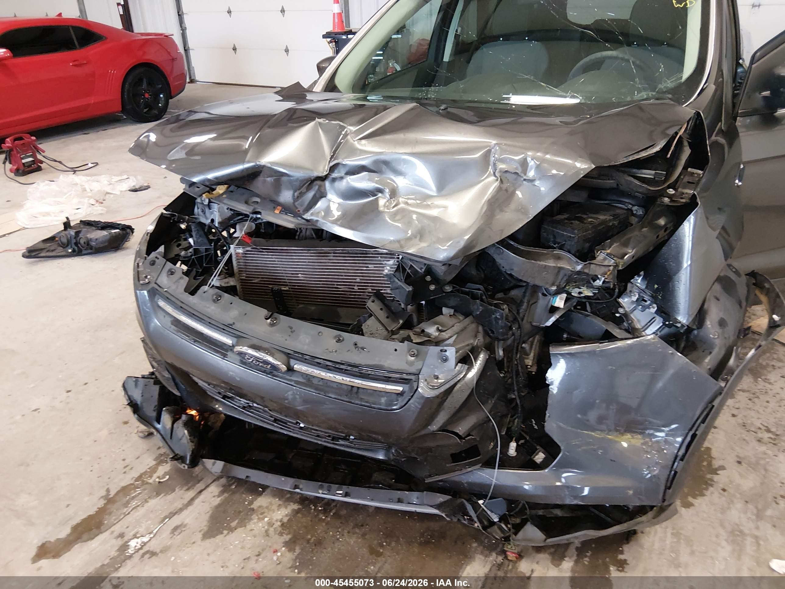 2015 Ford Escape Se Gray vin: 1FMCU0G75FUA42066