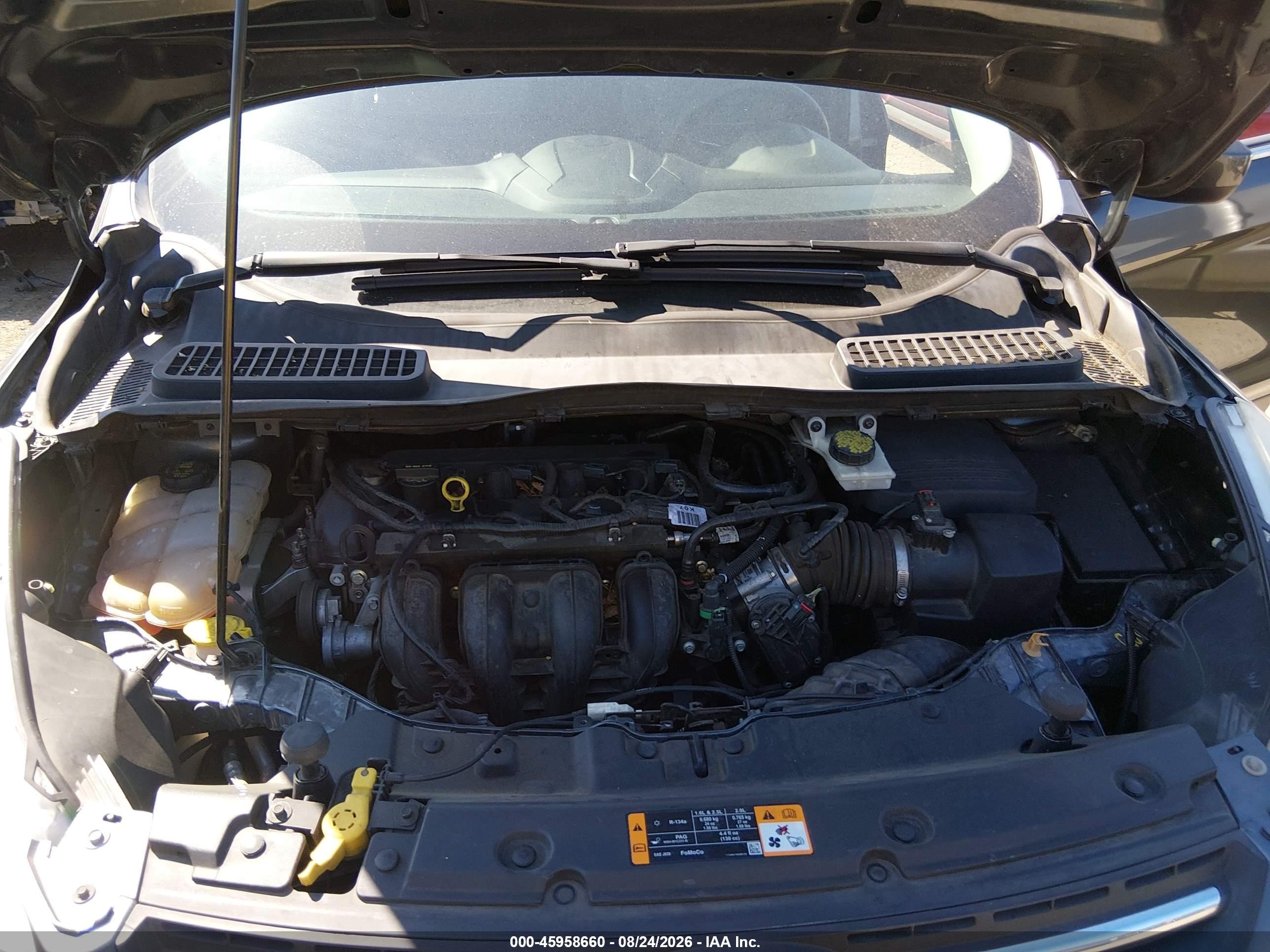 2015 Ford Escape Se Gray vin: 1FMCU0G75FUA79764