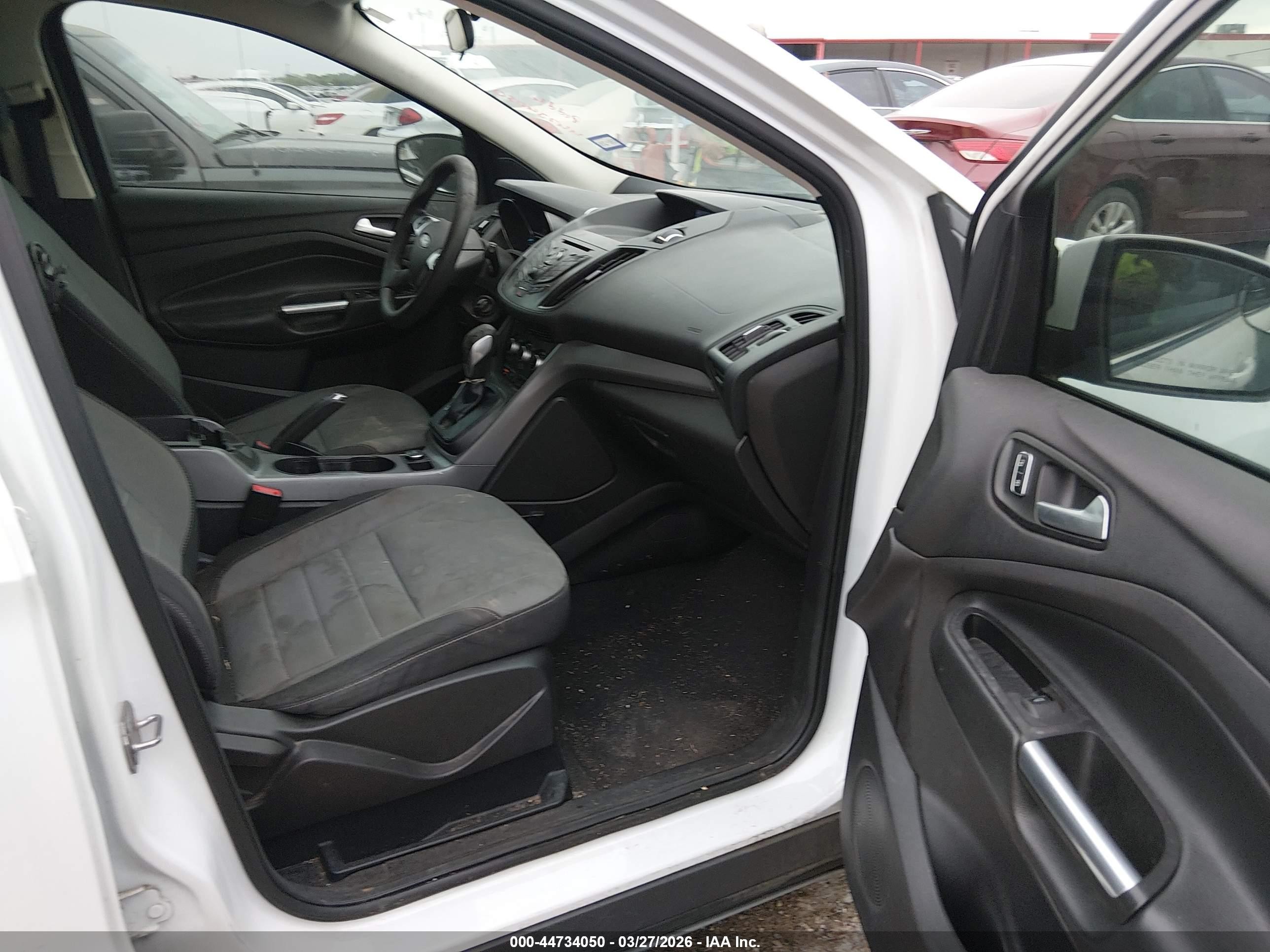 2015 Ford Escape Se White vin: 1FMCU0G75FUB60781