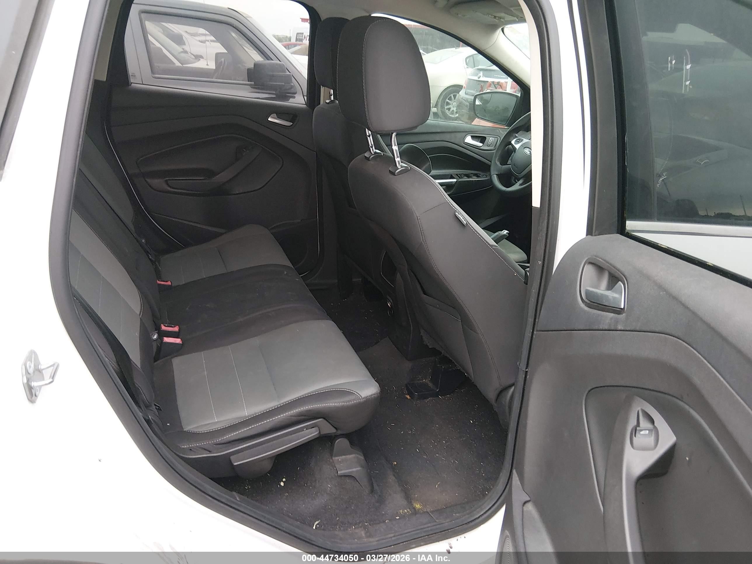 2015 Ford Escape Se White vin: 1FMCU0G75FUB60781
