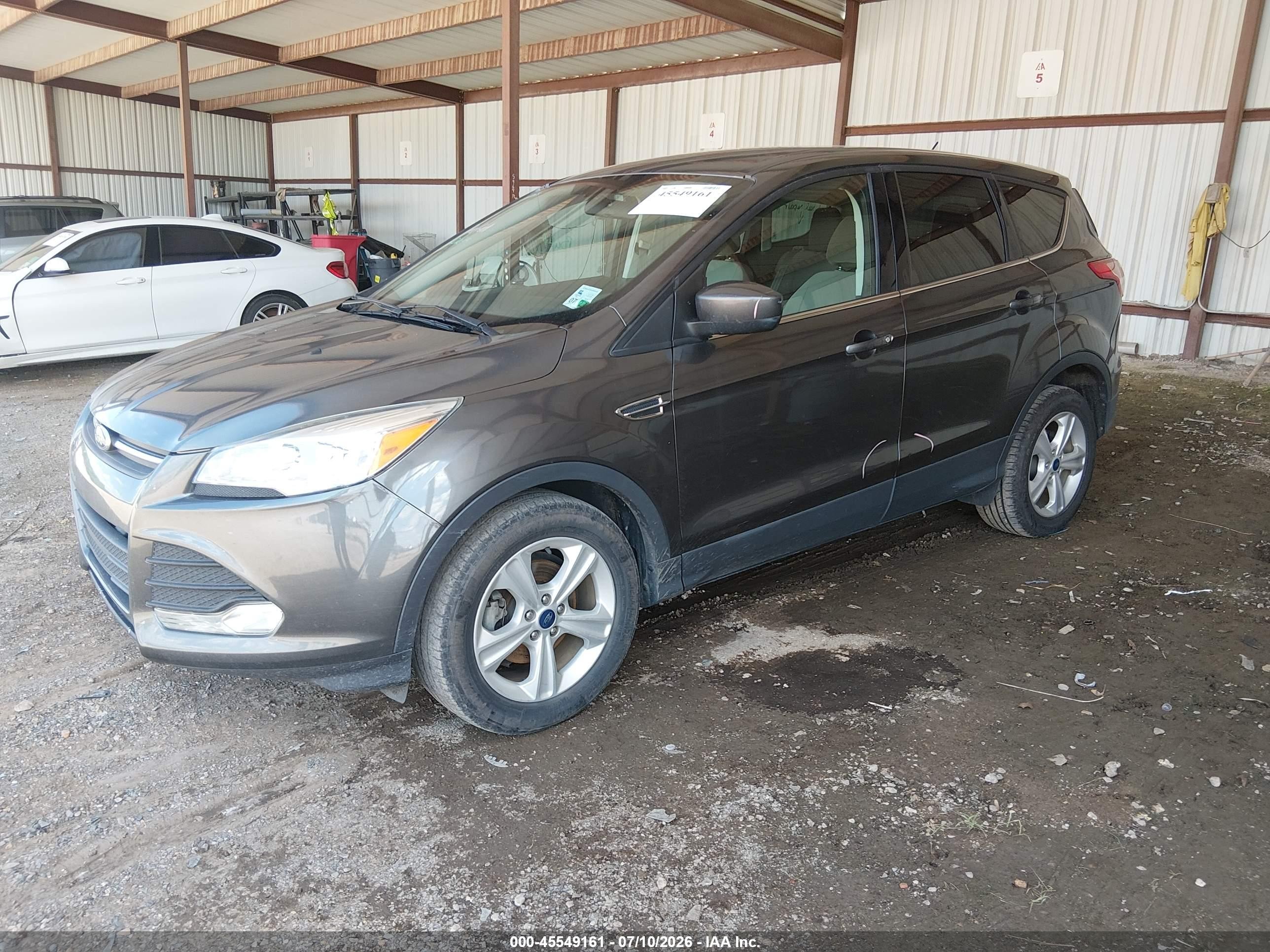 2015 Ford Escape Se Pewter vin: 1FMCU0G75FUC40176
