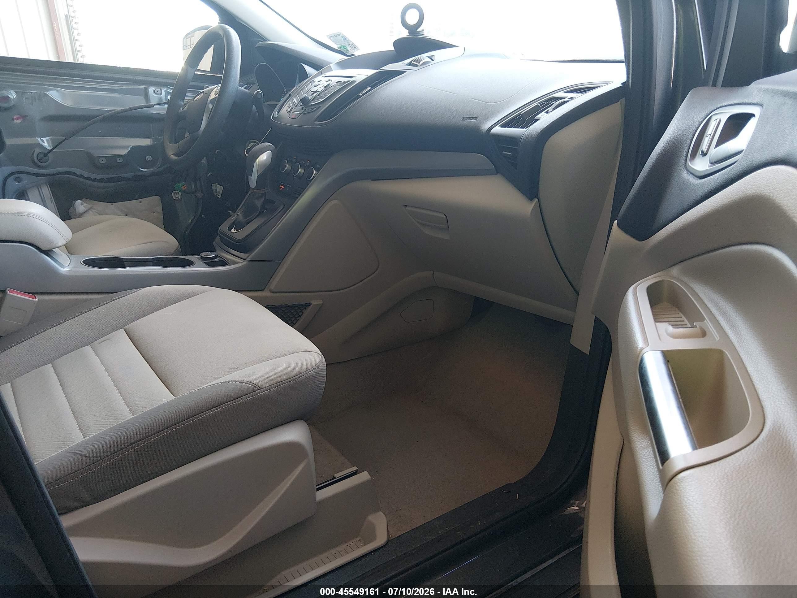 2015 Ford Escape Se Pewter vin: 1FMCU0G75FUC40176