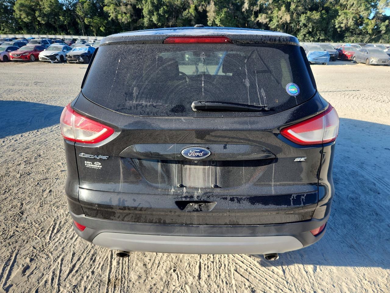 2015 Ford Escape Se Black vin: 1FMCU0G75FUC40422