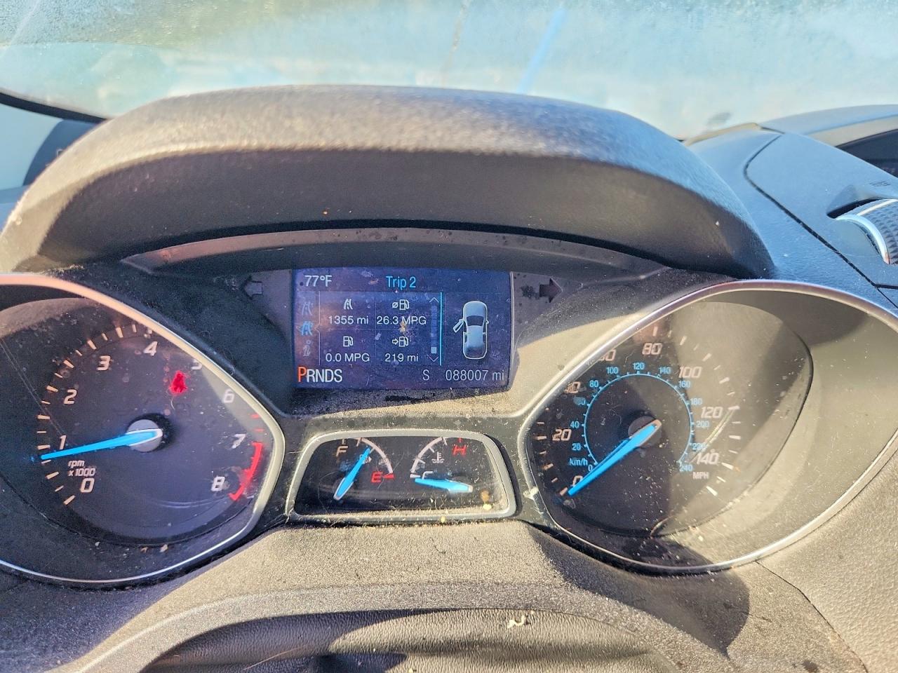 2015 Ford Escape Se Black vin: 1FMCU0G75FUC40422