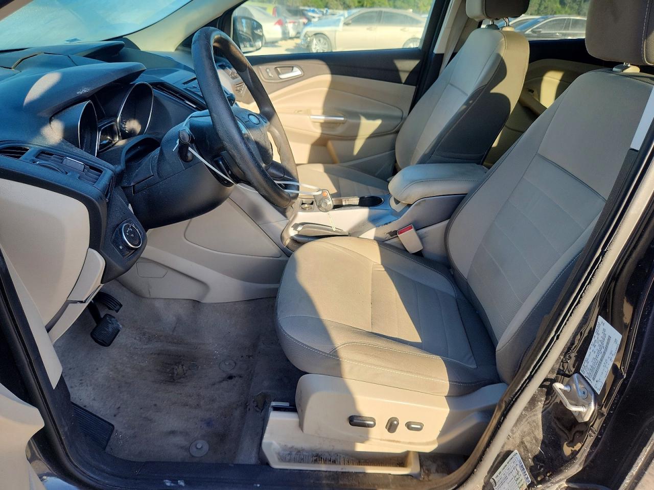 2015 Ford Escape Se Black vin: 1FMCU0G75FUC40422