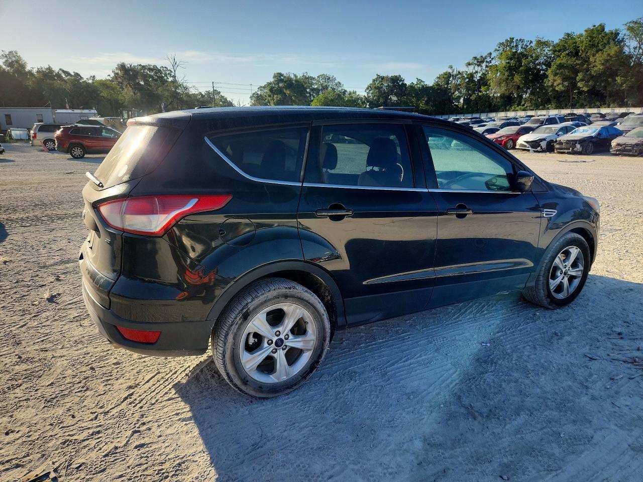 2015 Ford Escape Se Black vin: 1FMCU0G75FUC40422