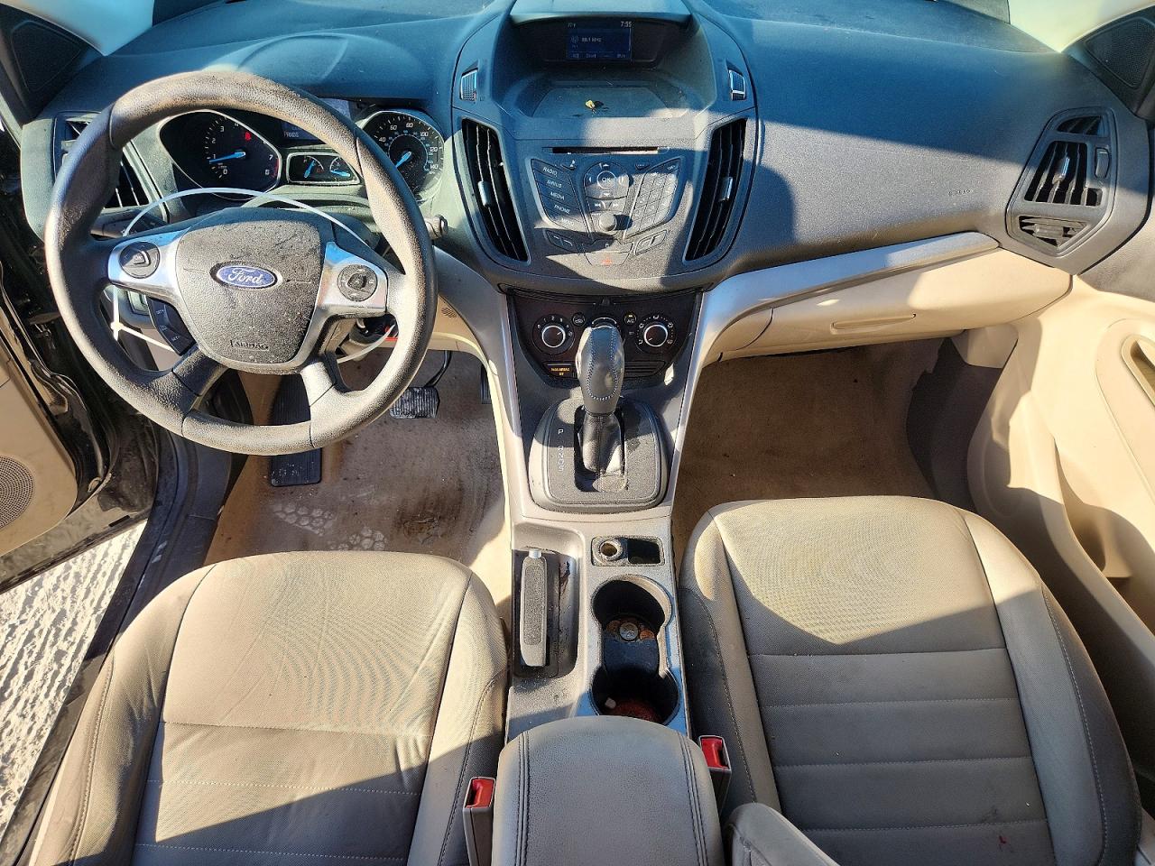2015 Ford Escape Se Black vin: 1FMCU0G75FUC40422