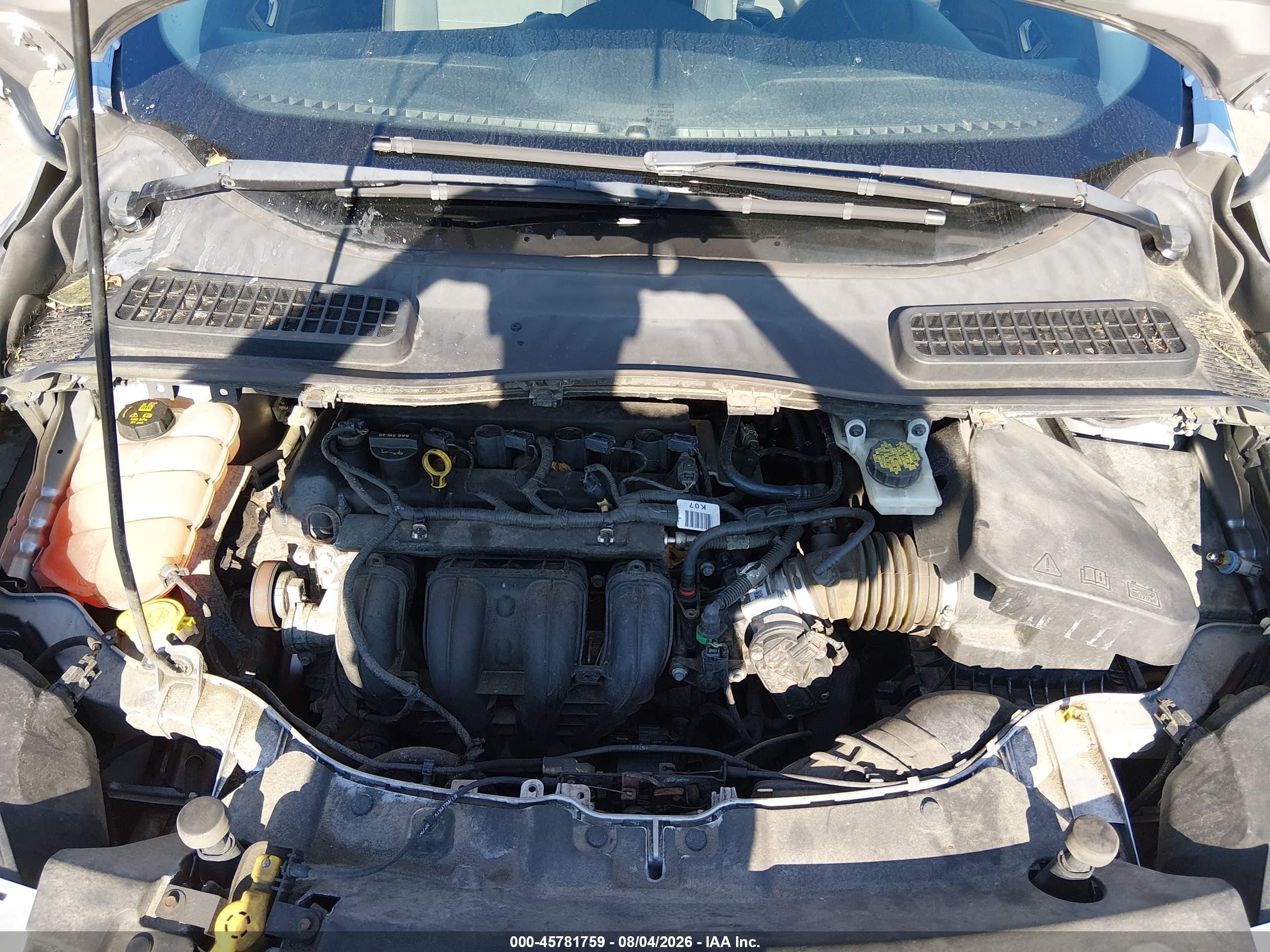 2015 Ford Escape Se Gray vin: 1FMCU0G75FUC76160