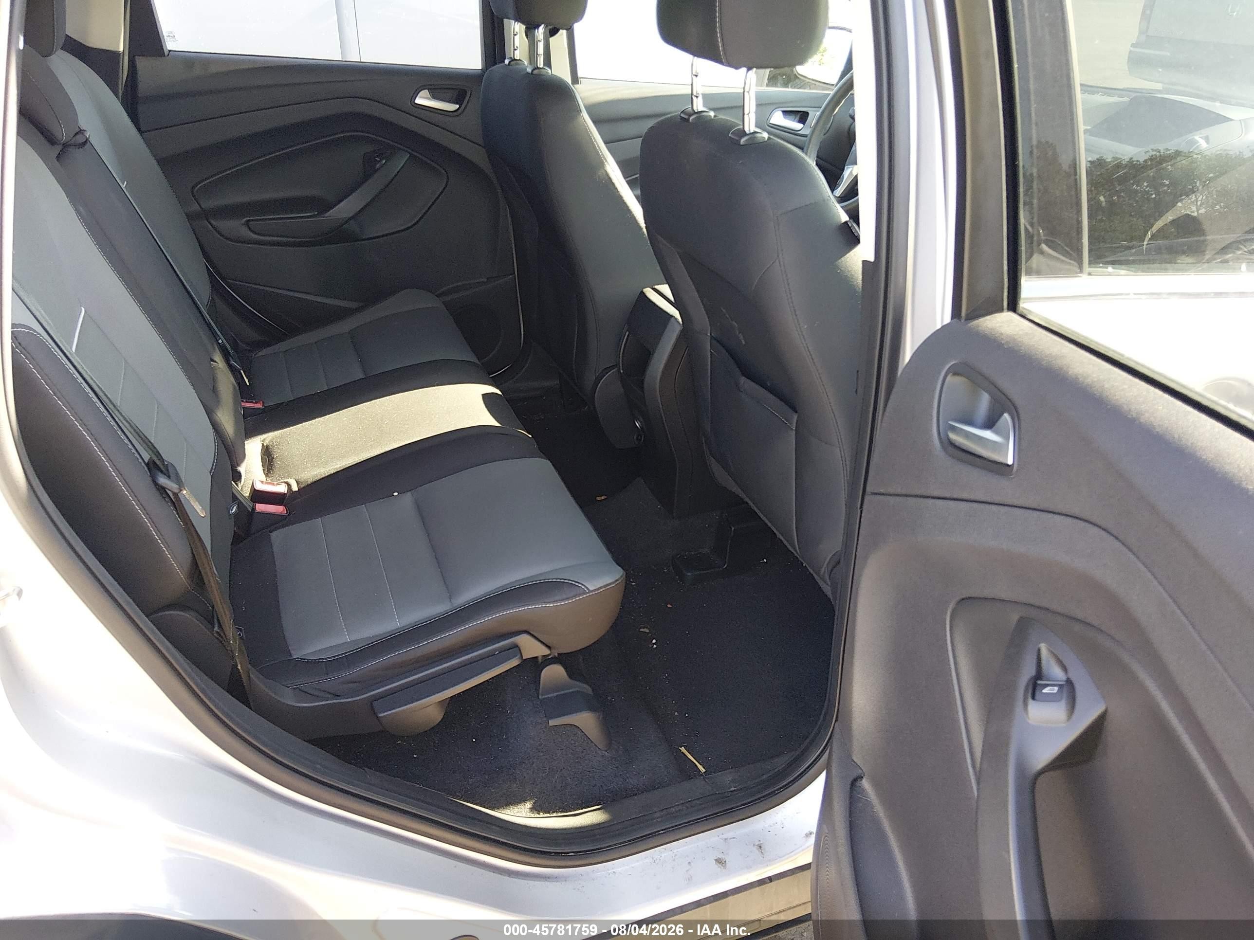 2015 Ford Escape Se Gray vin: 1FMCU0G75FUC76160