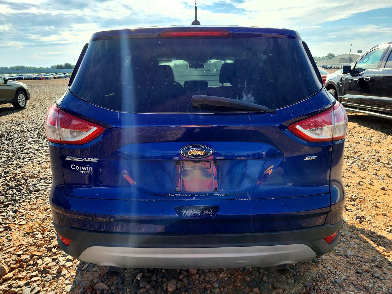 2016 Ford Escape Se Синий vin: 1FMCU0G75GUA64697
