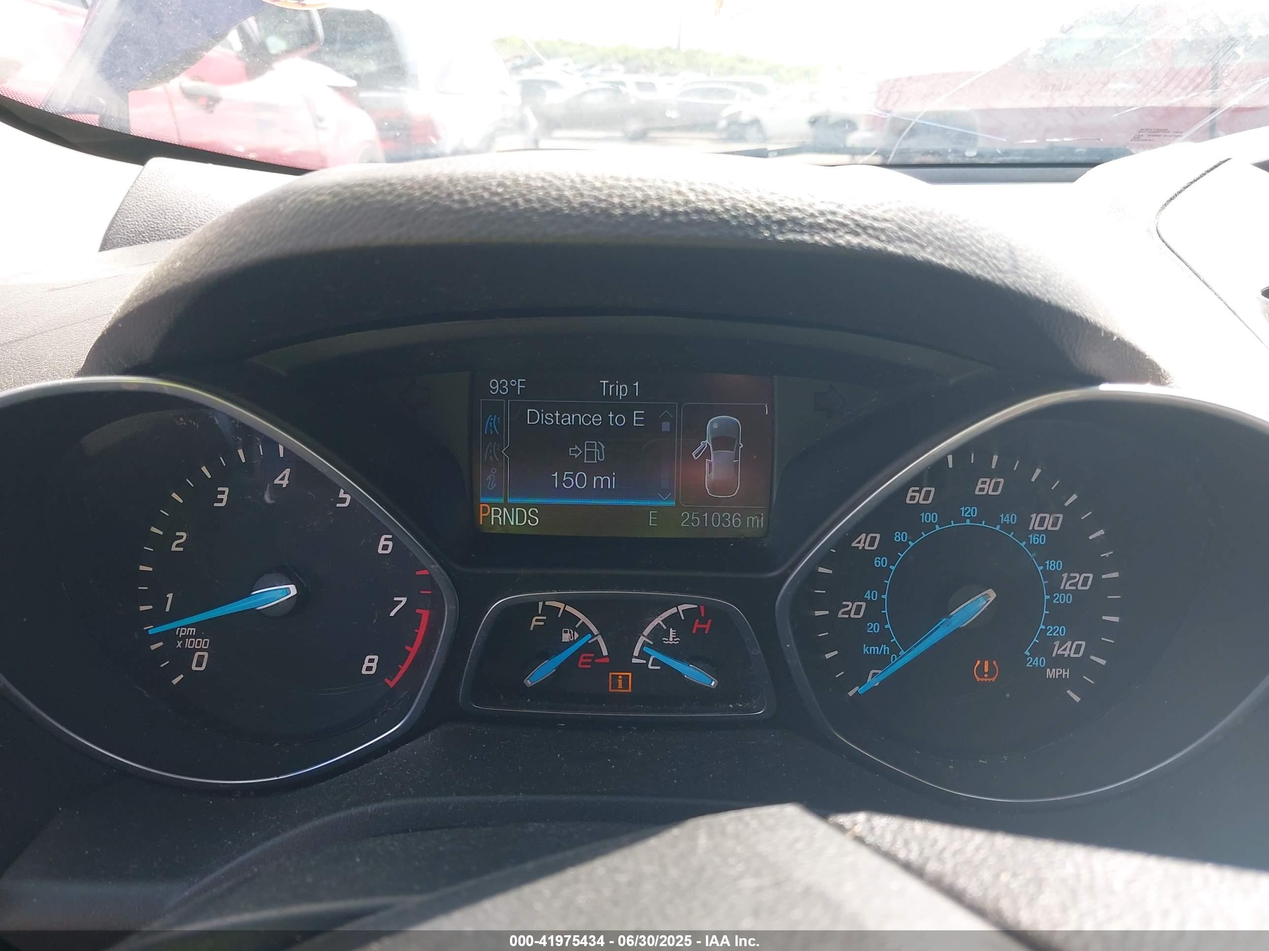 2016 Ford Escape Se Blue vin: 1FMCU0G75GUB97640