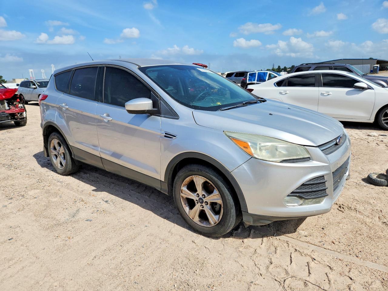 2015 Ford Escape Se Silver vin: 1FMCU0G76FUA27639