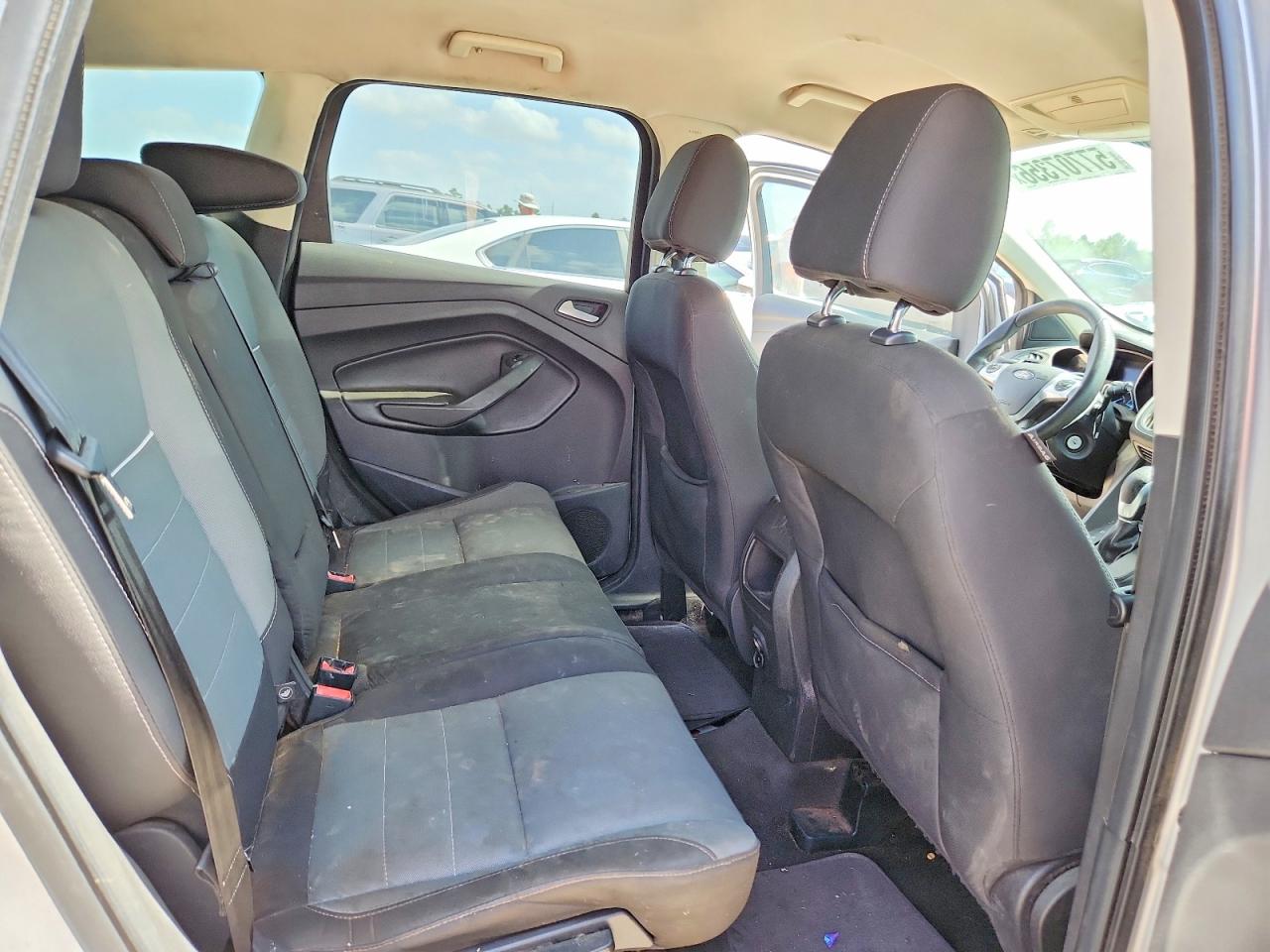 2015 Ford Escape Se Silver vin: 1FMCU0G76FUA27639