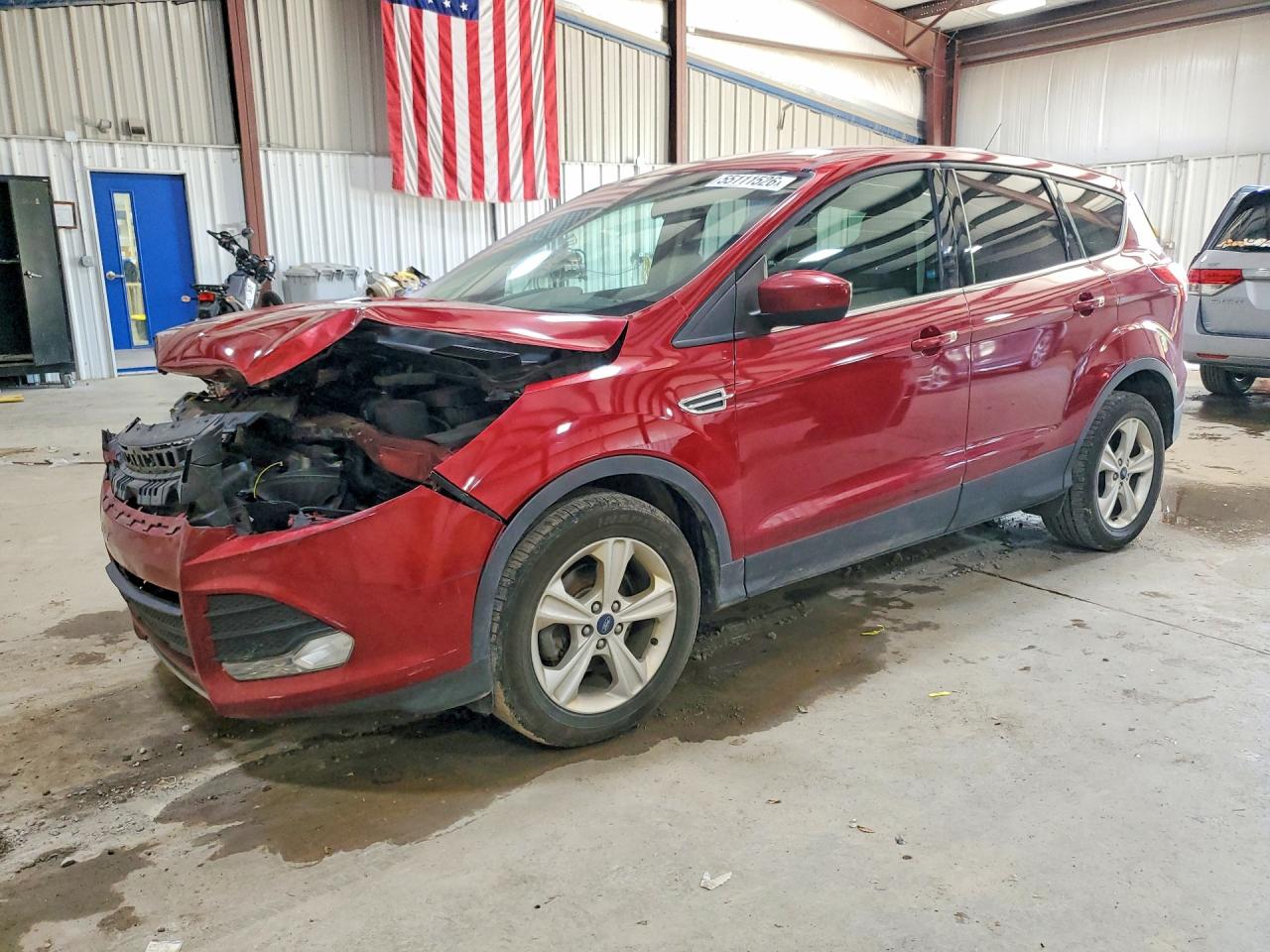 2015 Ford Escape Se Red vin: 1FMCU0G76FUA39452