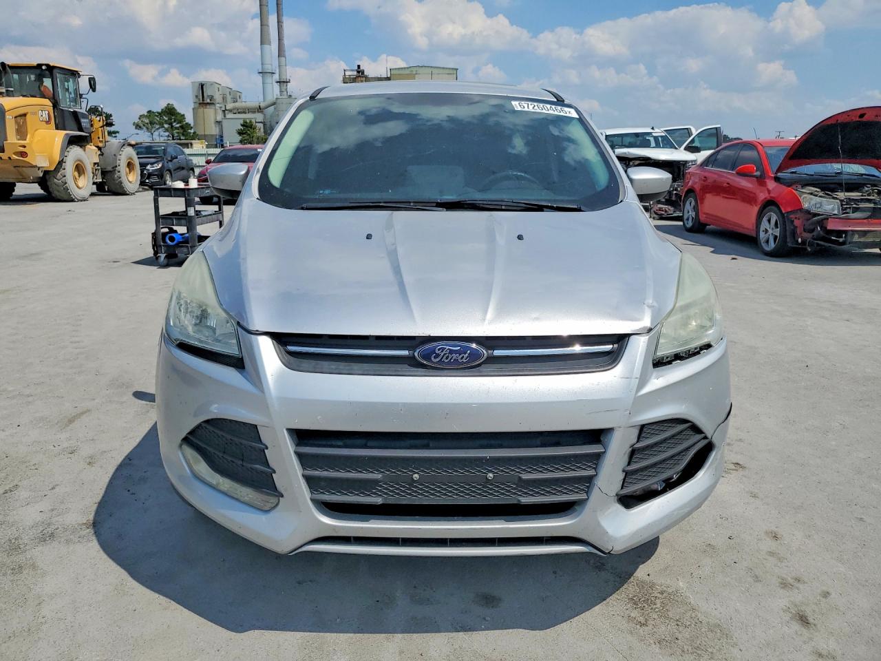 2015 Ford Escape Se Серебряный vin: 1FMCU0G76FUB14120