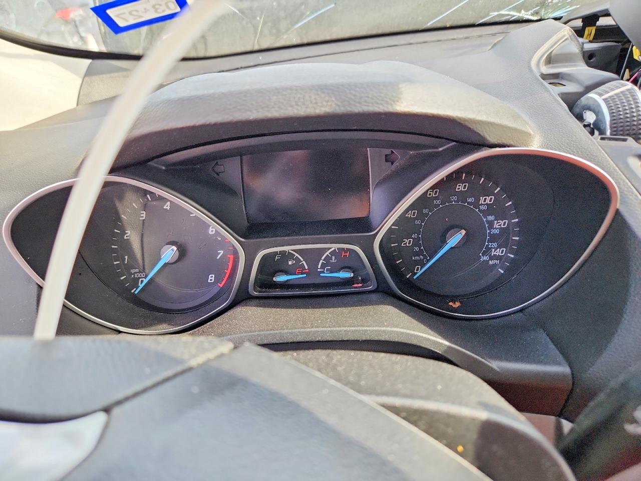 2015 Ford Escape Se Gray vin: 1FMCU0G77FUA17170