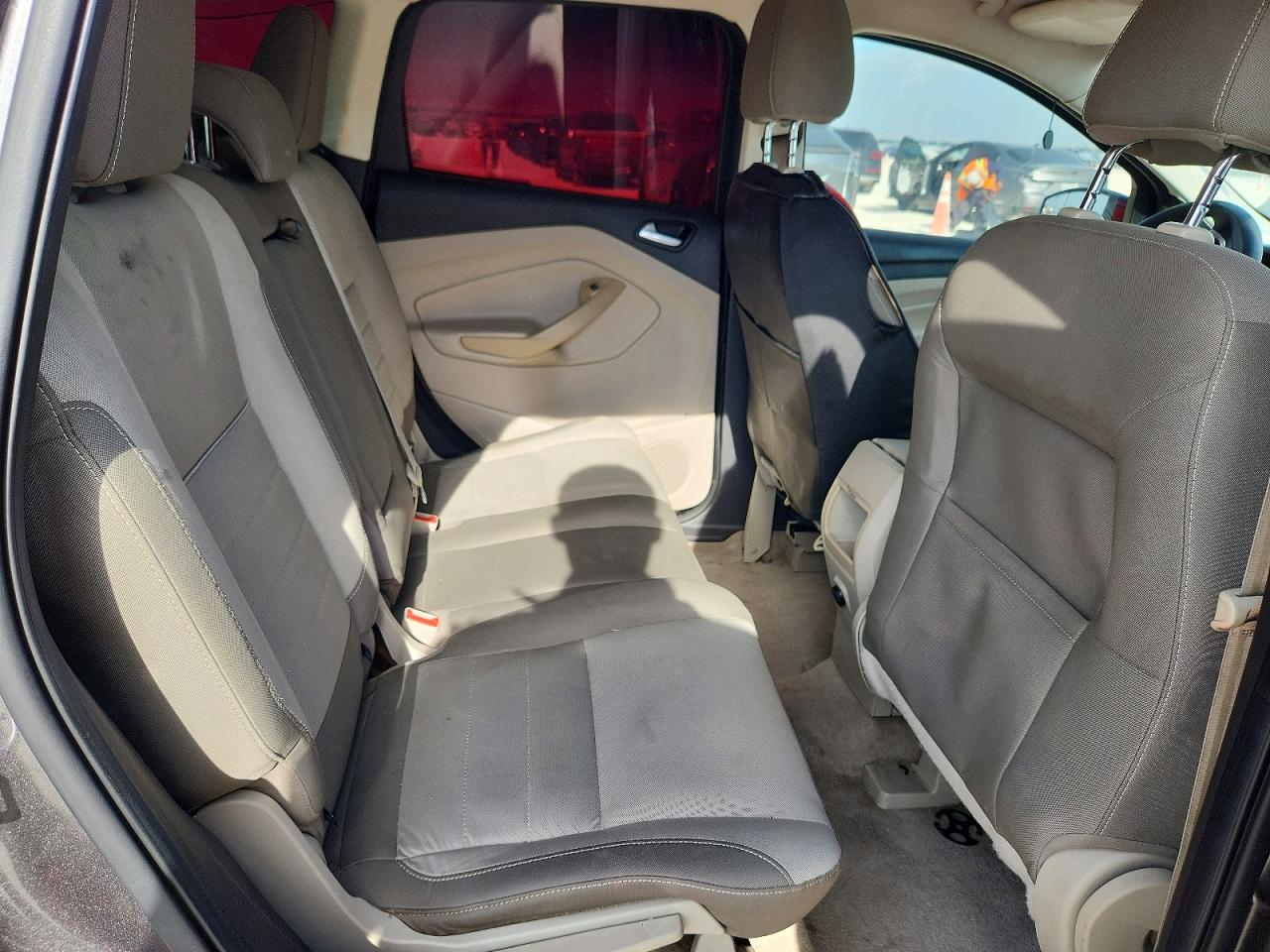 2015 Ford Escape Se Gray vin: 1FMCU0G77FUA17170