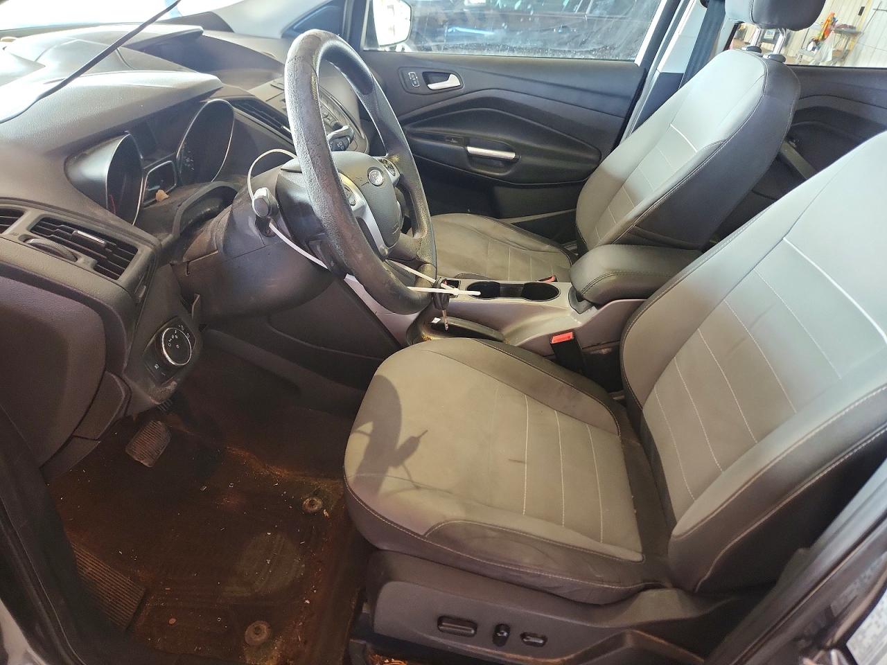 2015 Ford Escape Se Gray vin: 1FMCU0G77FUA34423