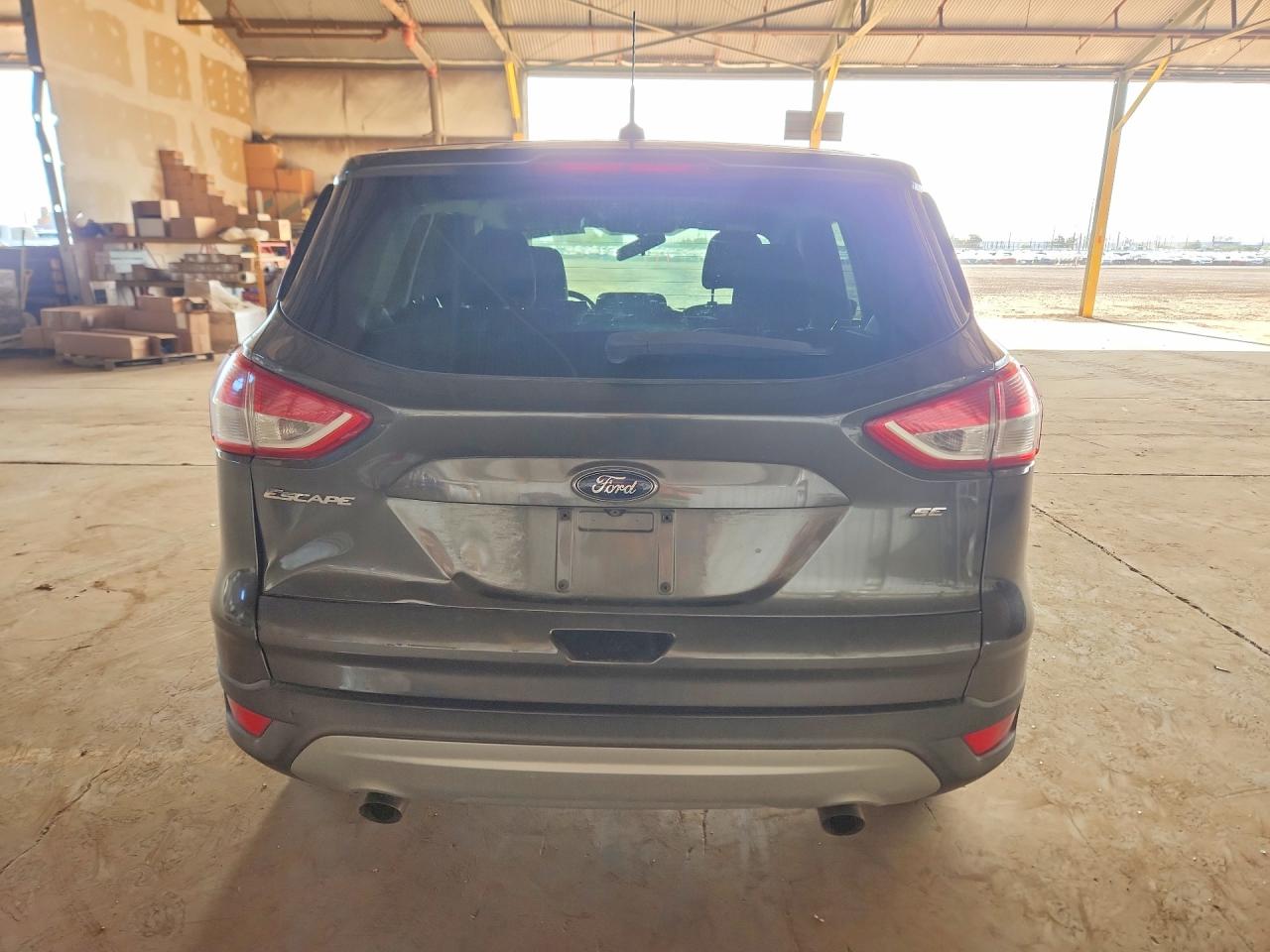 2015 Ford Escape Se Gray vin: 1FMCU0G77FUA34423