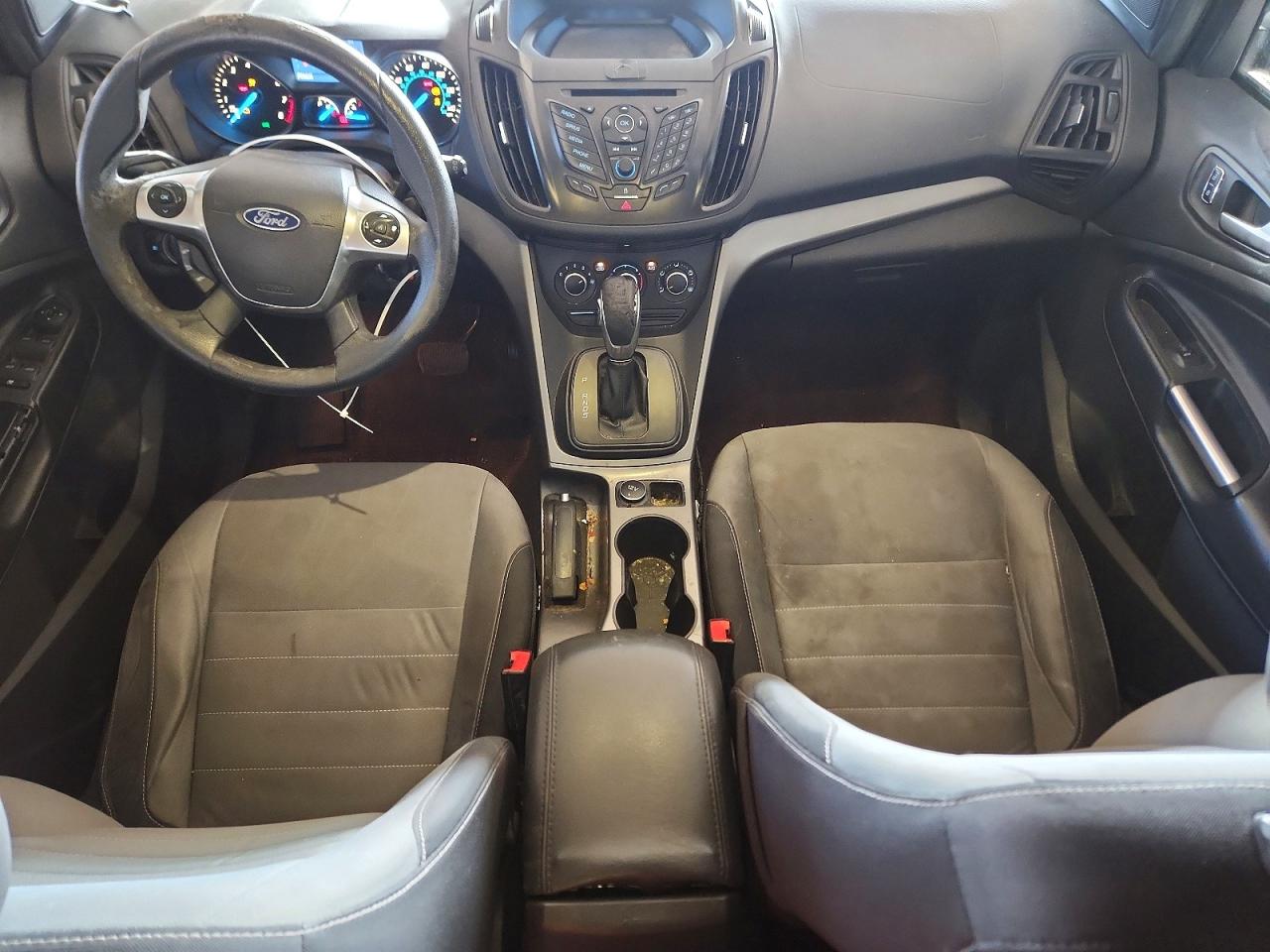 2015 Ford Escape Se Gray vin: 1FMCU0G77FUA34423