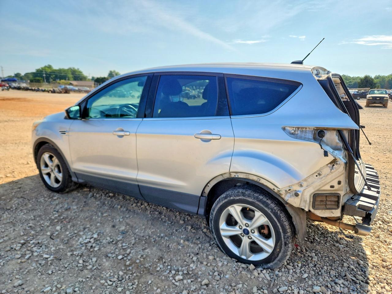 2015 Ford Escape Se Silver vin: 1FMCU0G77FUB38832