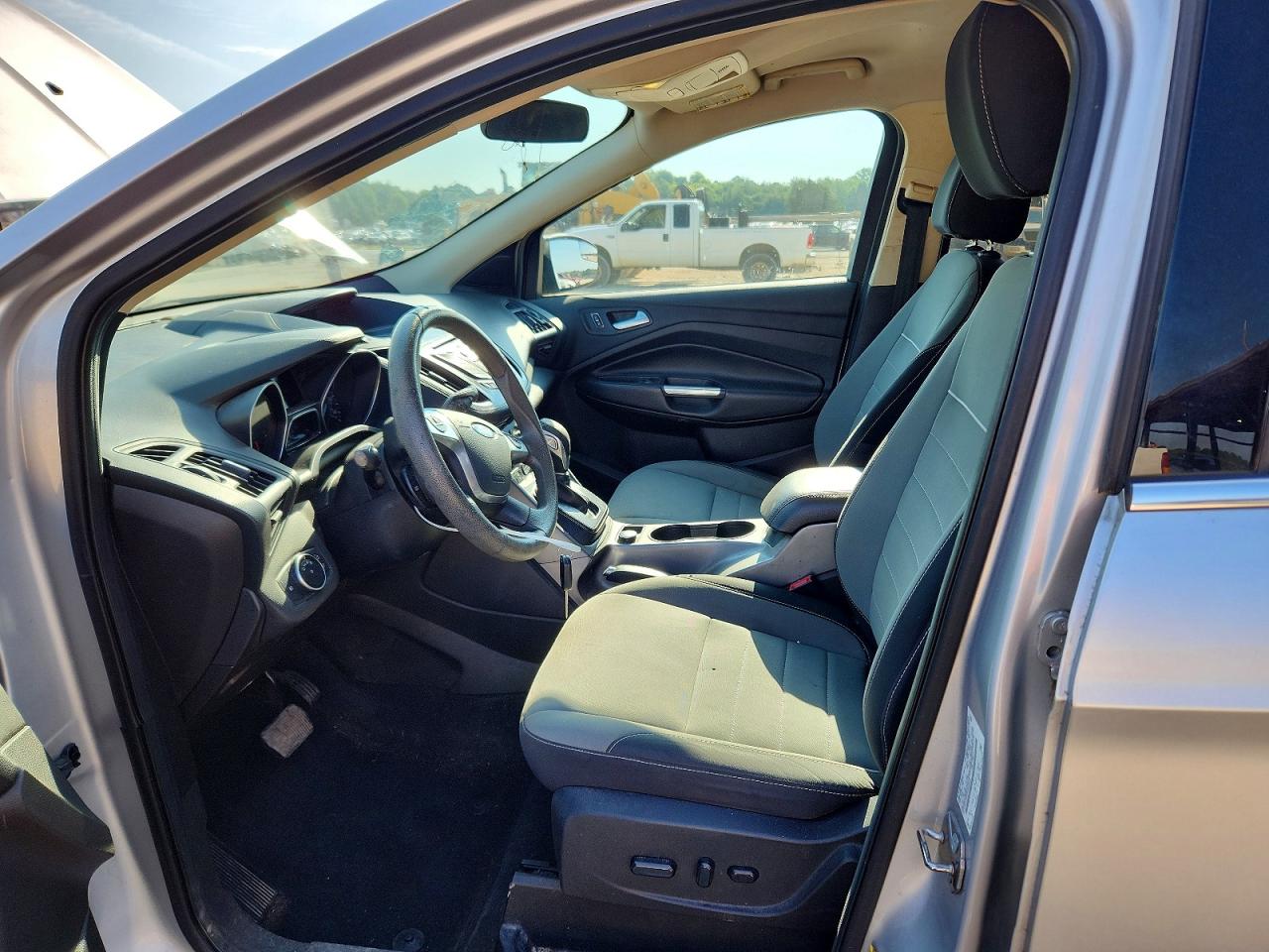 2015 Ford Escape Se Silver vin: 1FMCU0G77FUB38832