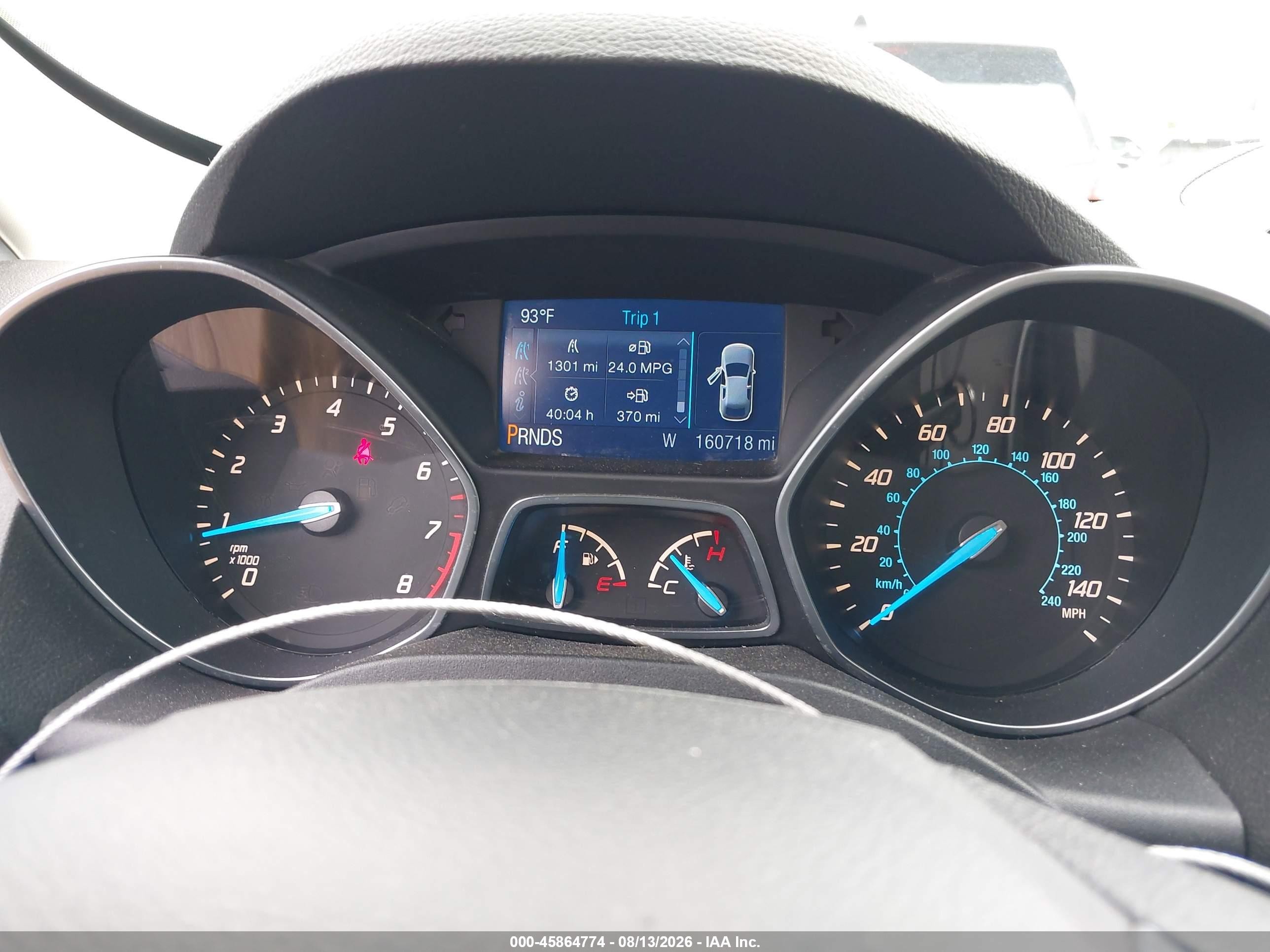 2015 Ford Escape Se Black vin: 1FMCU0G77FUB79641