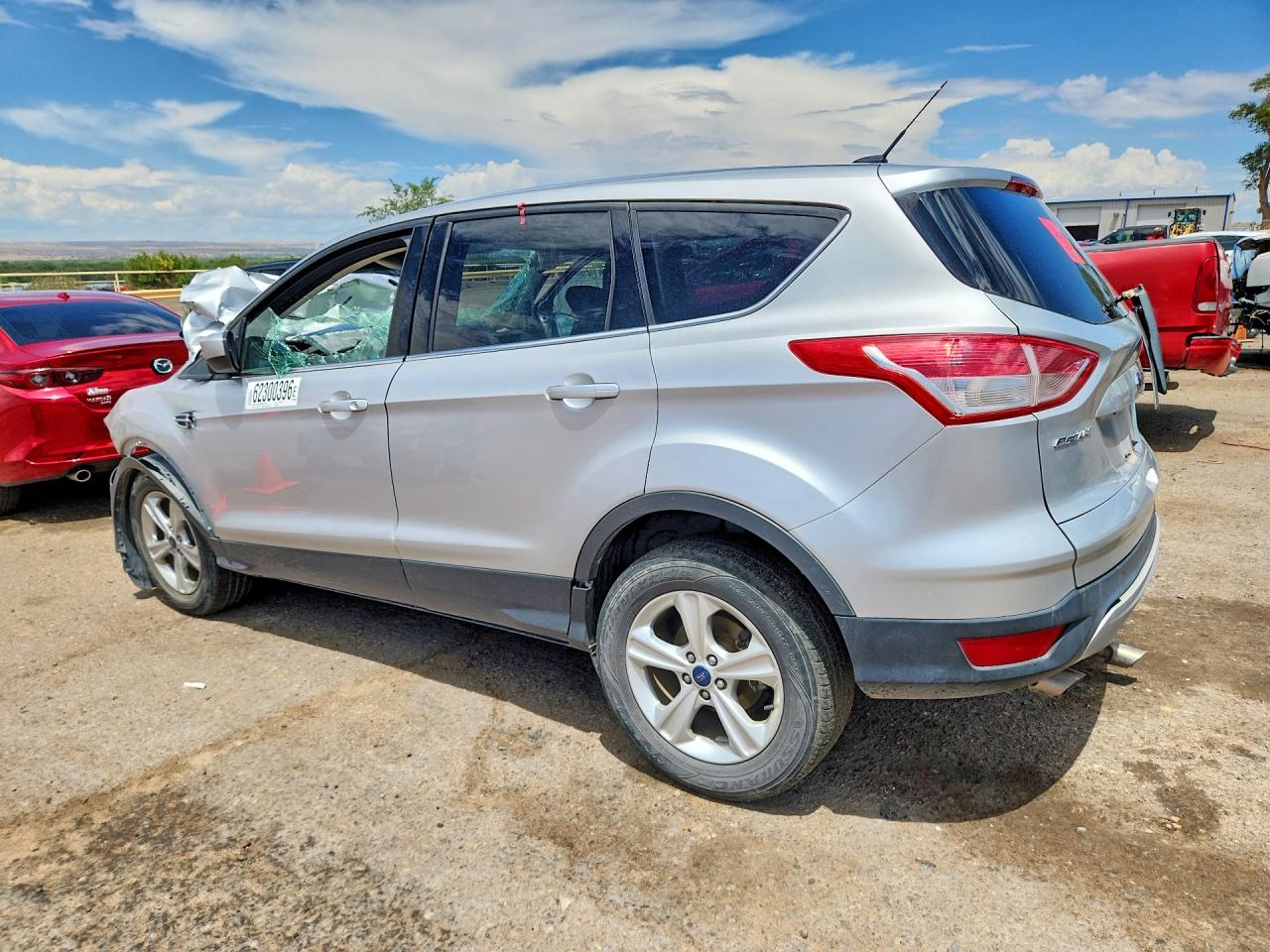 2015 Ford Escape Se Silver vin: 1FMCU0G77FUC88830